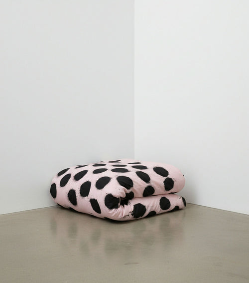 Dusty Rose / Black Polka Duvet Cover Studio Stars