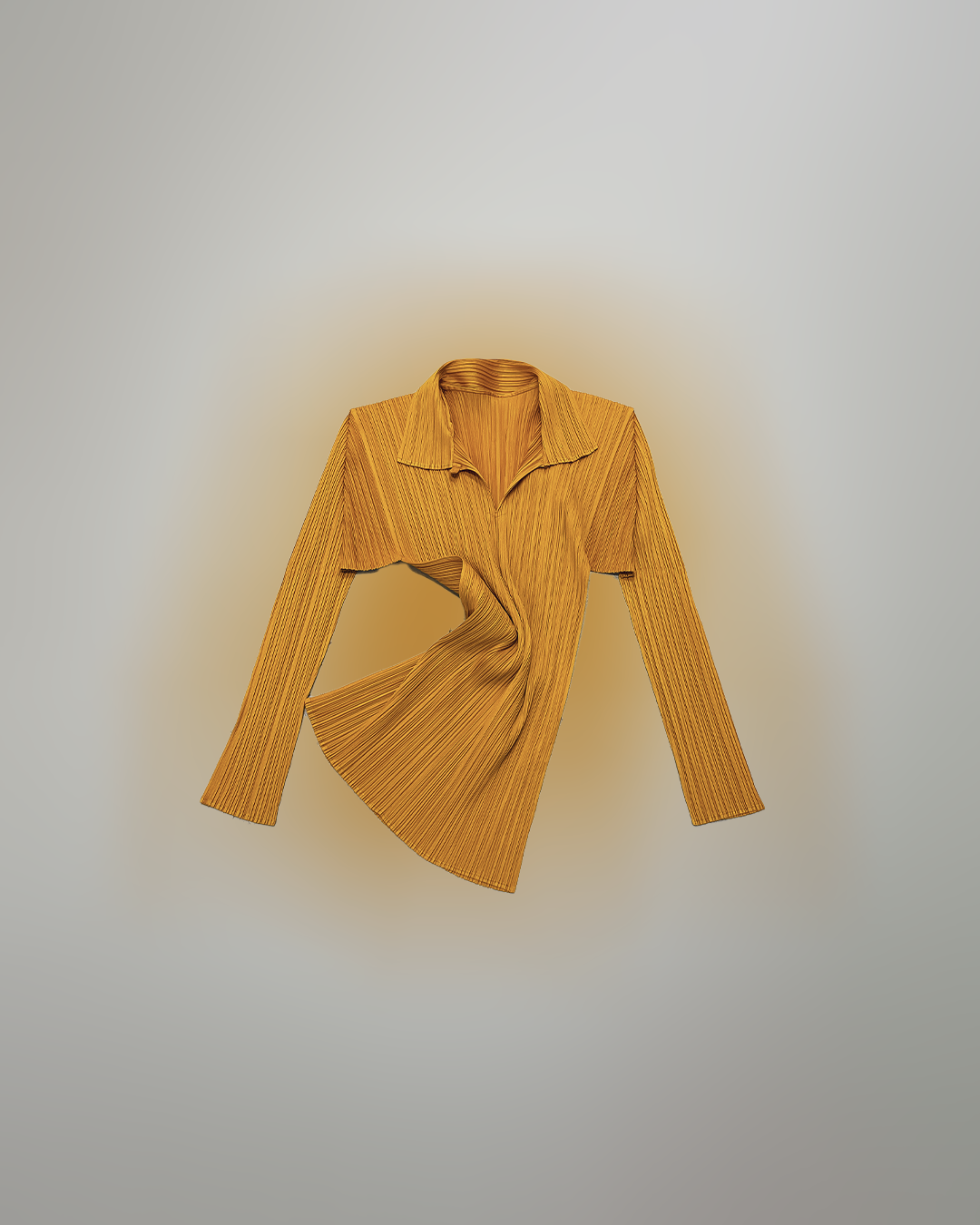 ISSEY MIYAKE PLEATS PLEASE YELLOW TOP I Before Midnight Vintage I 