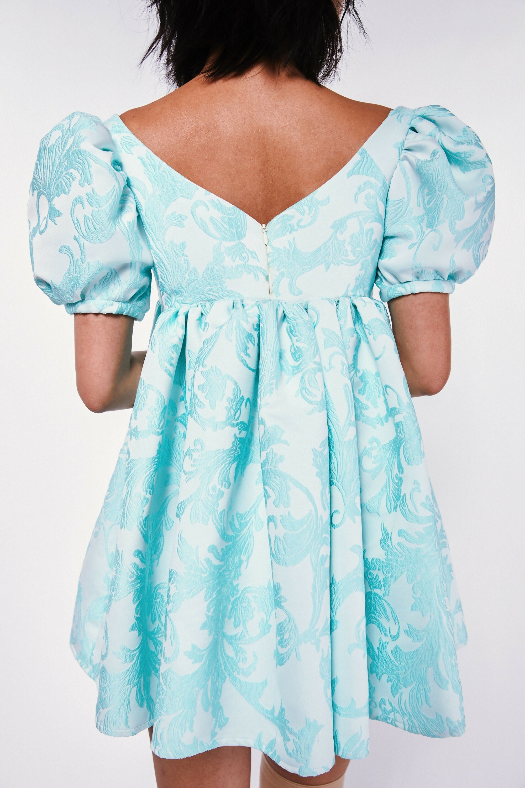 Off-shoulder Babydoll Dress Studio Stars
