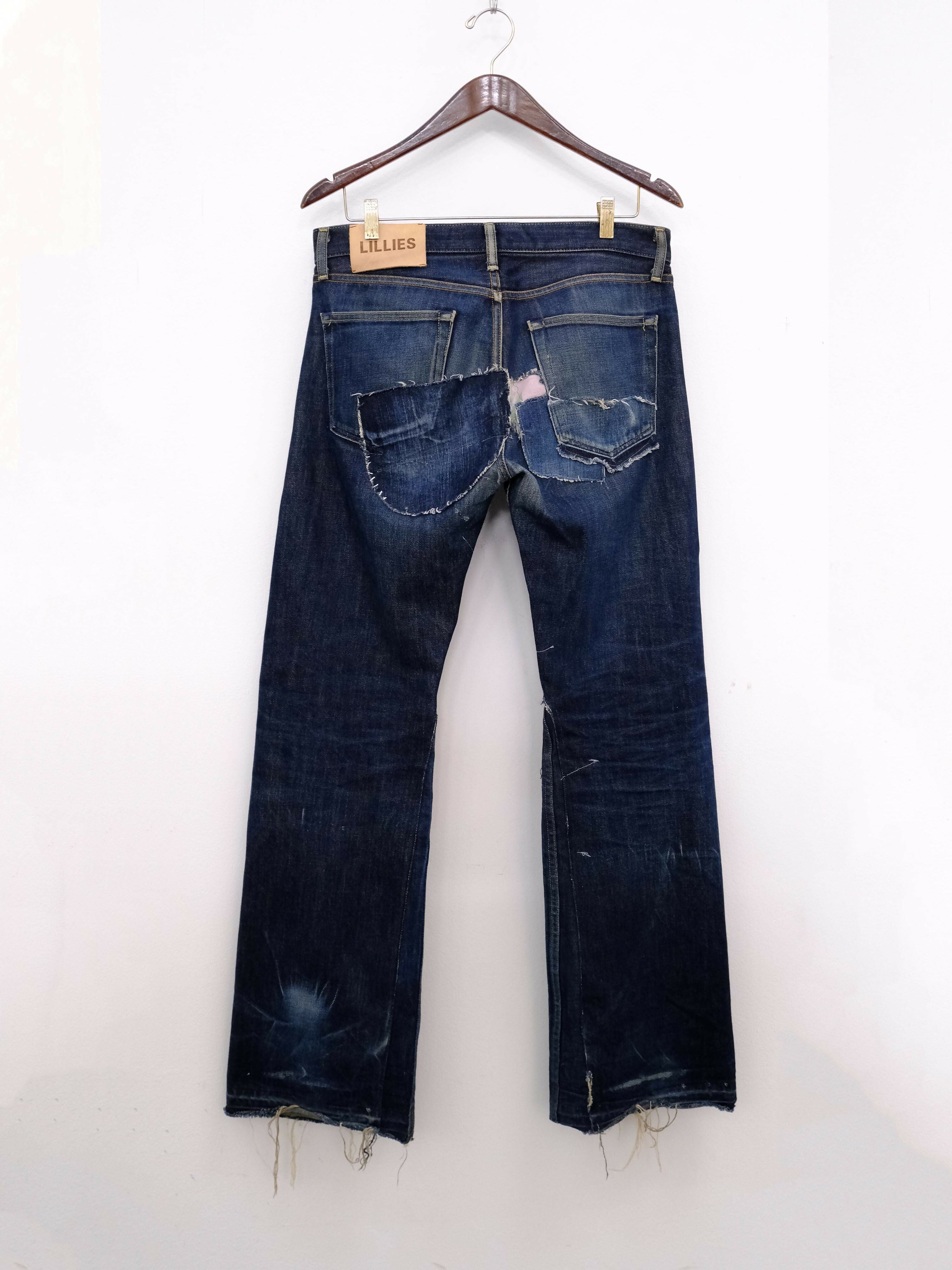 Japanese Patchwork Selvedge Denim Jeans Studio Stars