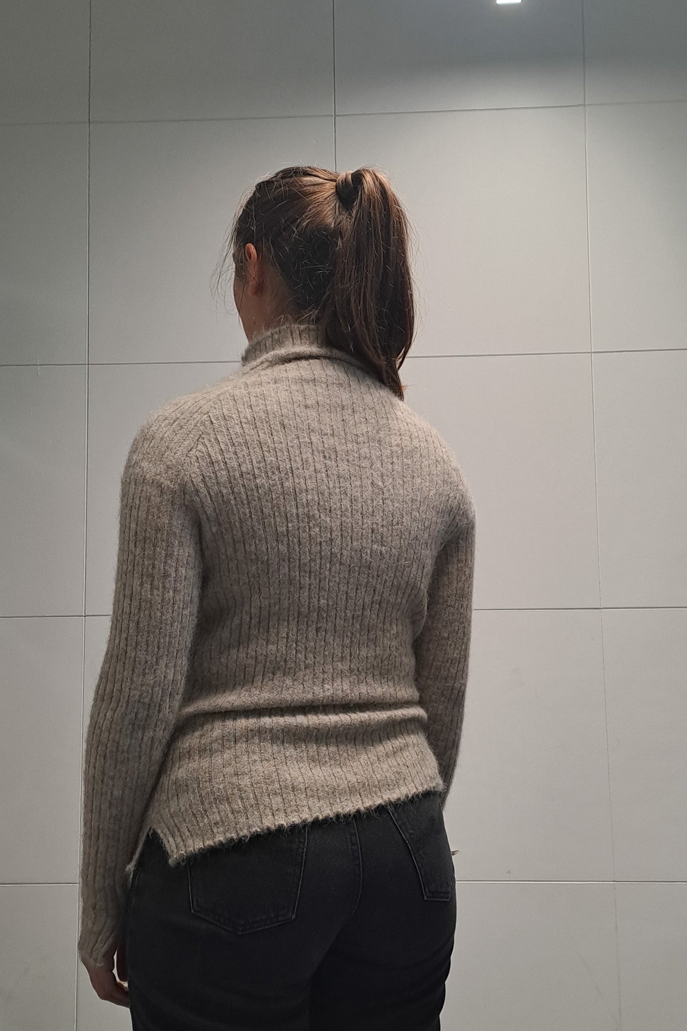 Mohair Cardigan - Beige Slagter