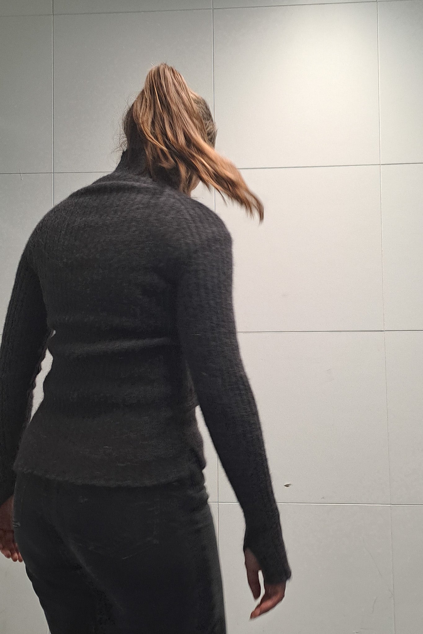 Mohair Jumper - Black Slagter