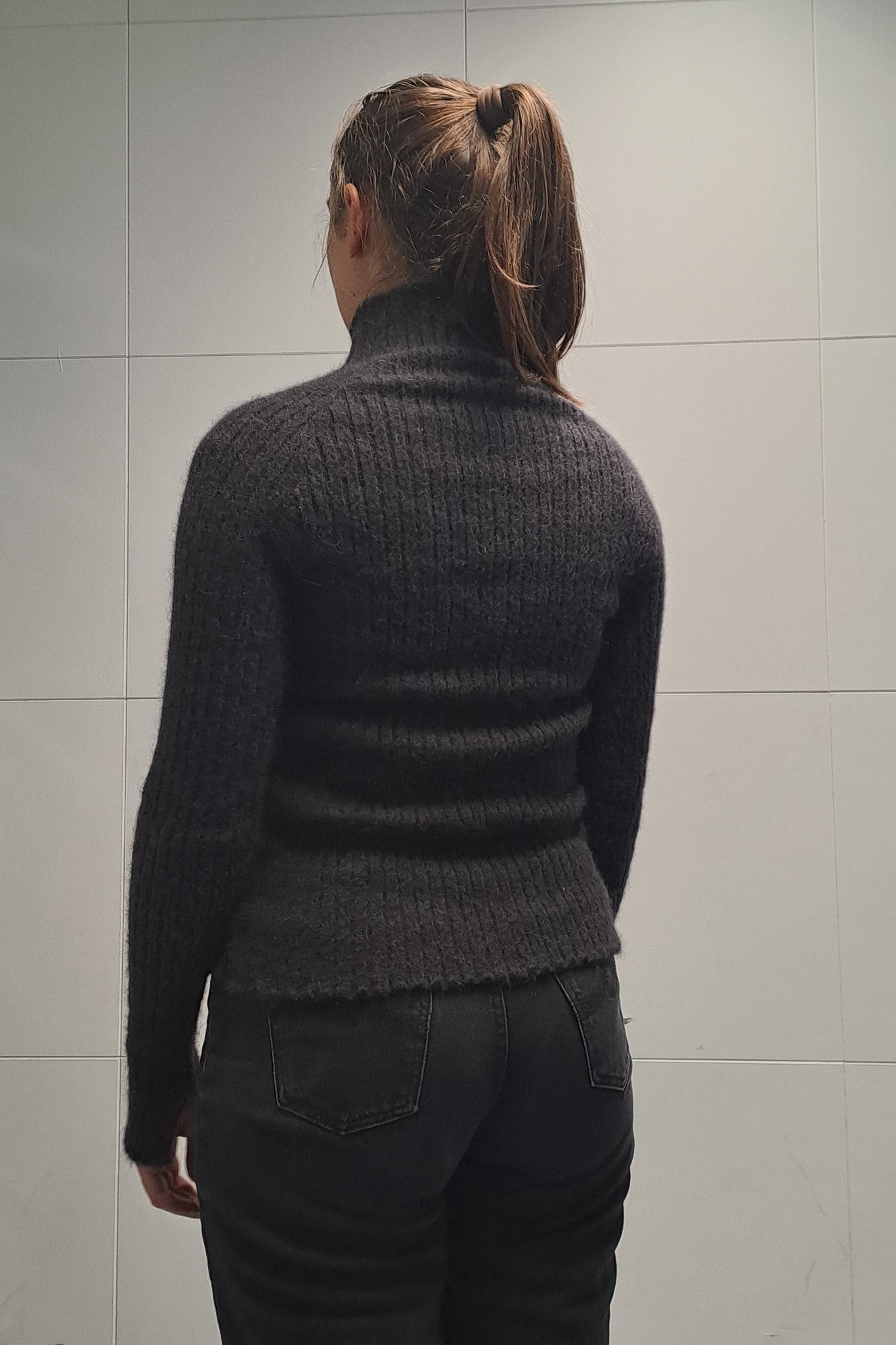 Mohair Jumper - Black Slagter