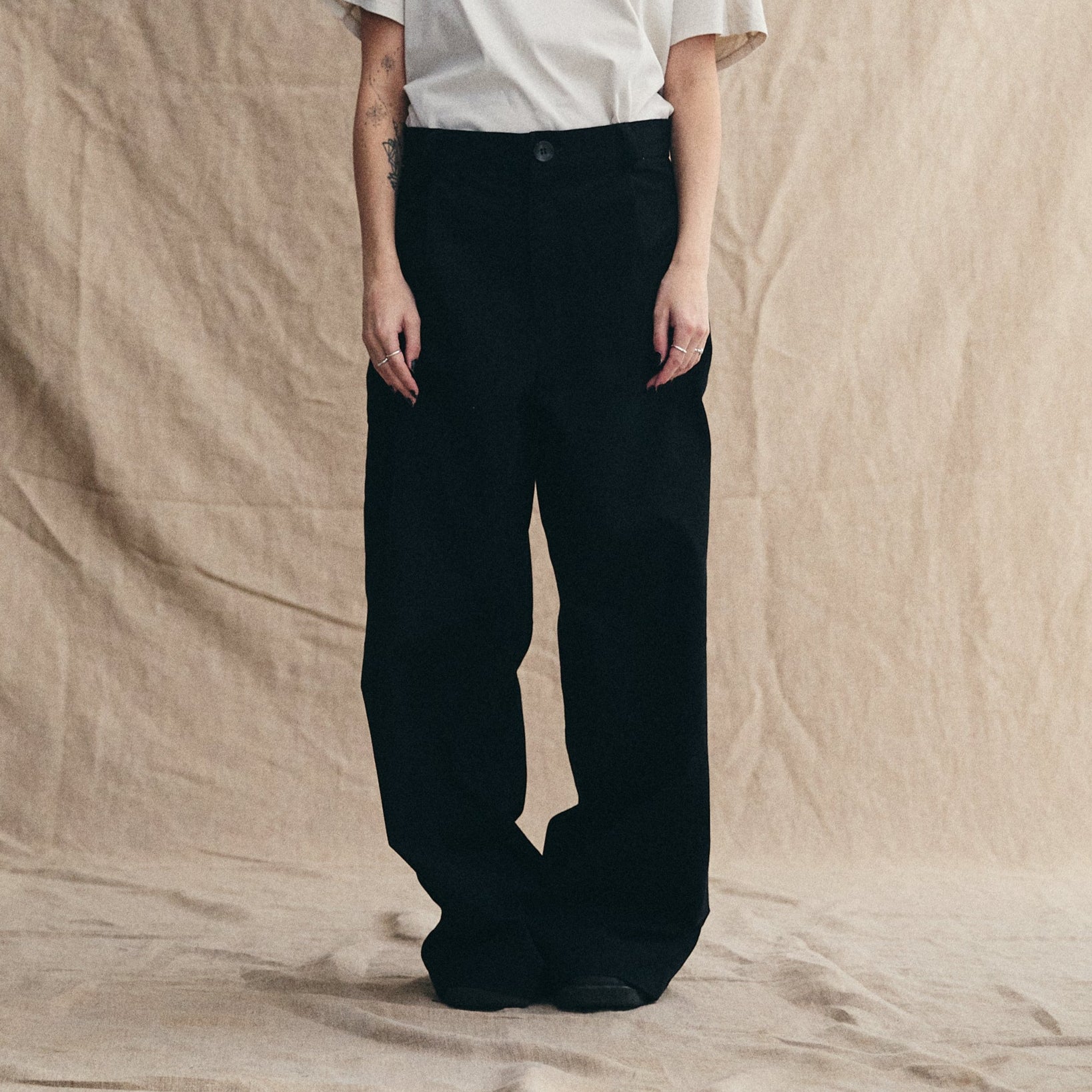 Akira Pants Black Studio Stars