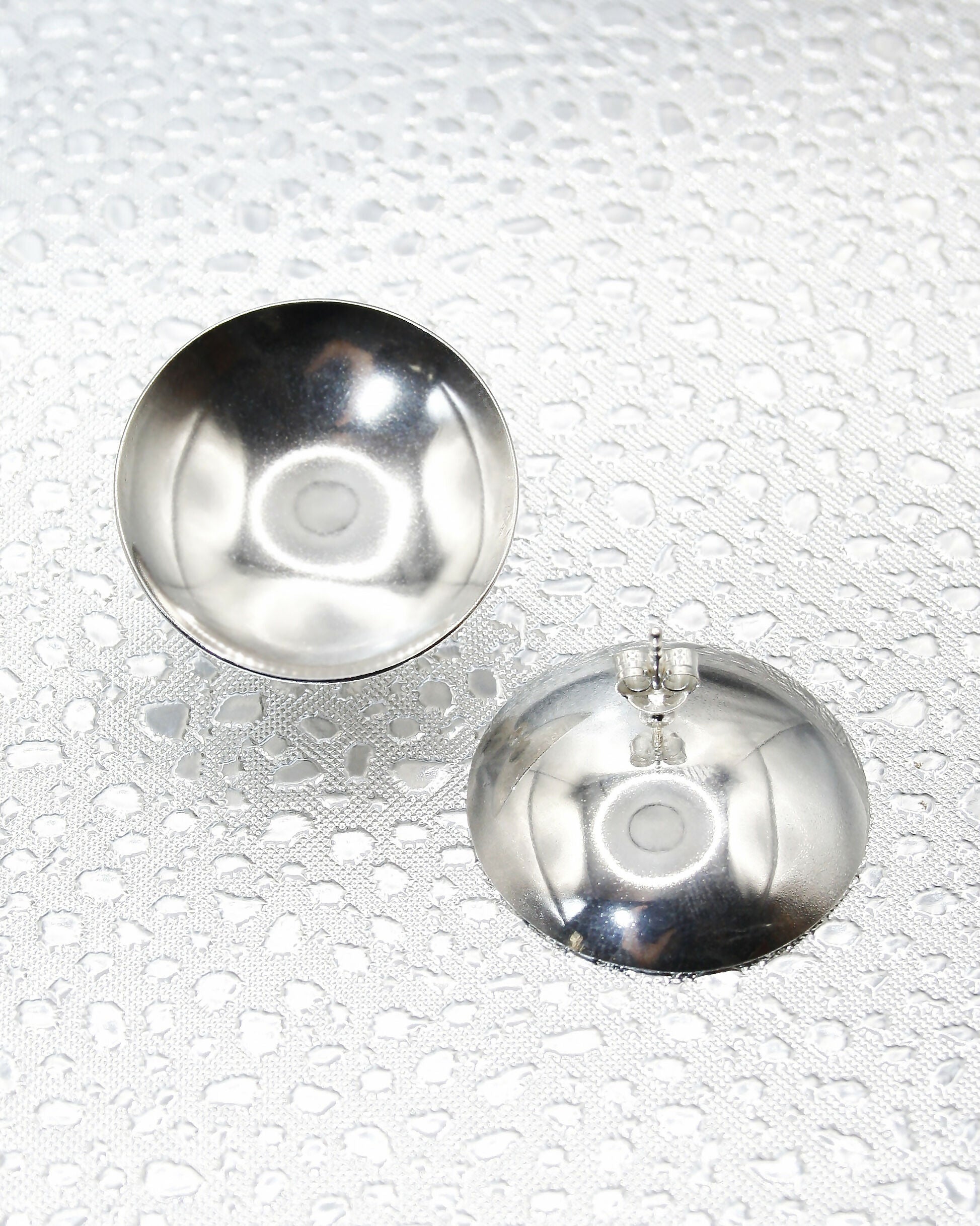 Halo Earrings, Large Studio Stars