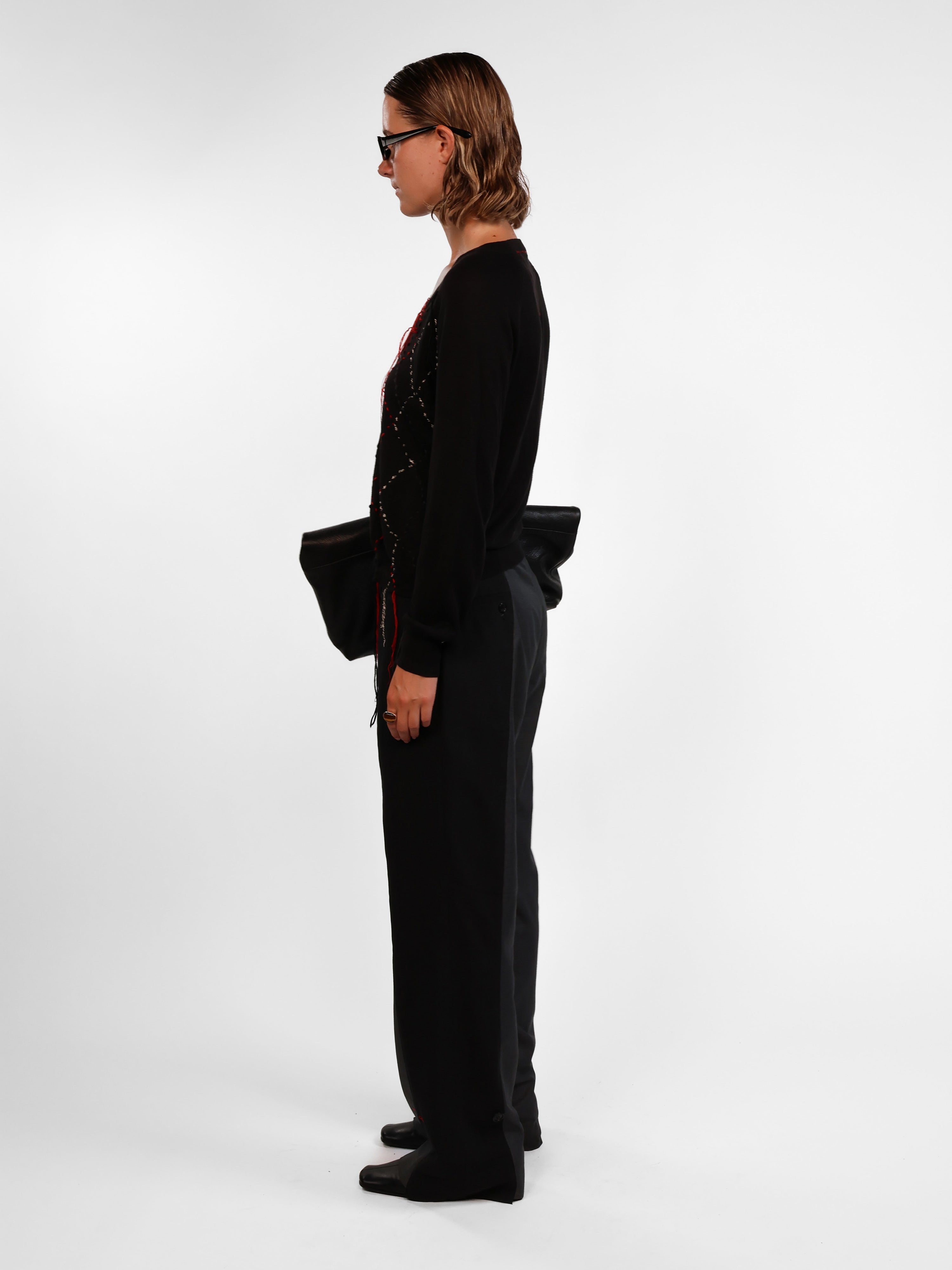 BLACK KNIT CARDIGAN Studio Stars