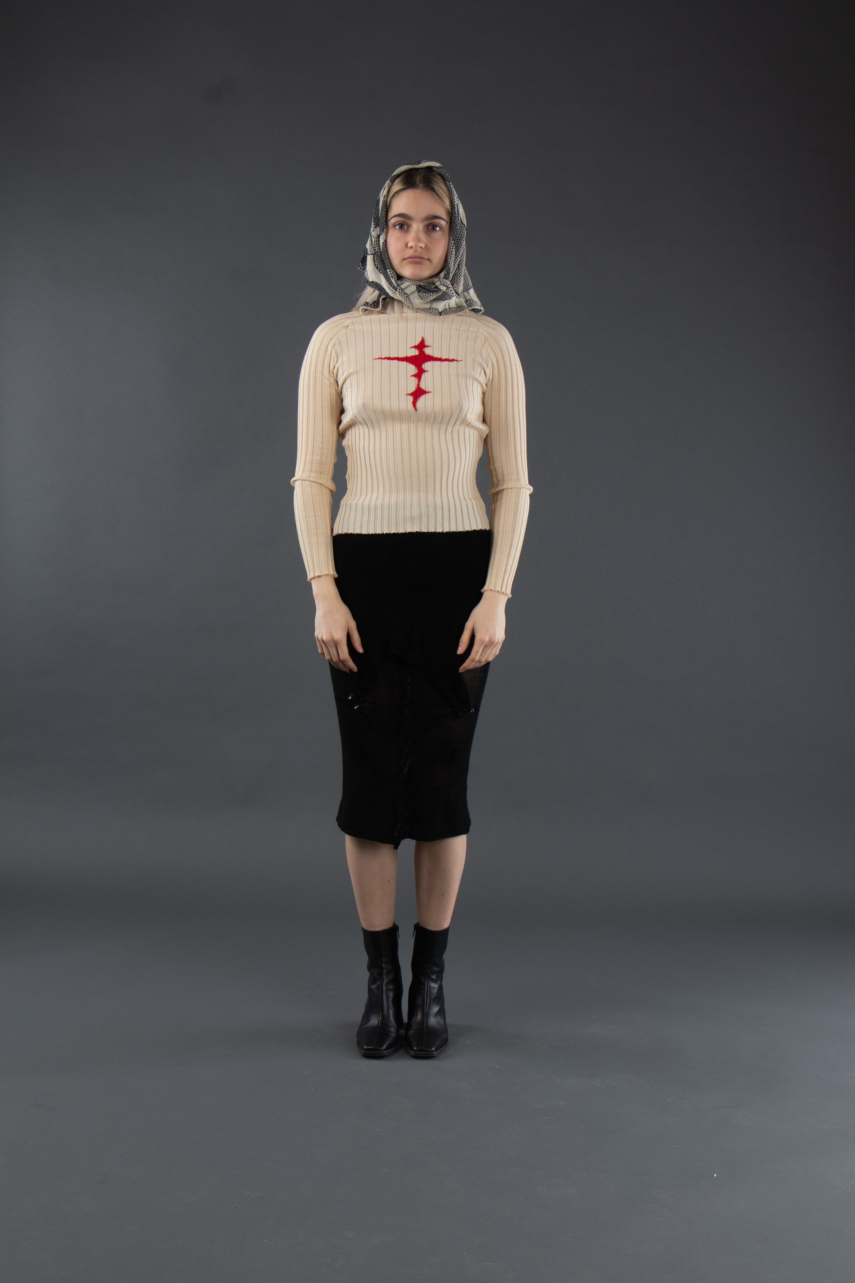 Cross Scarf Studio Stars