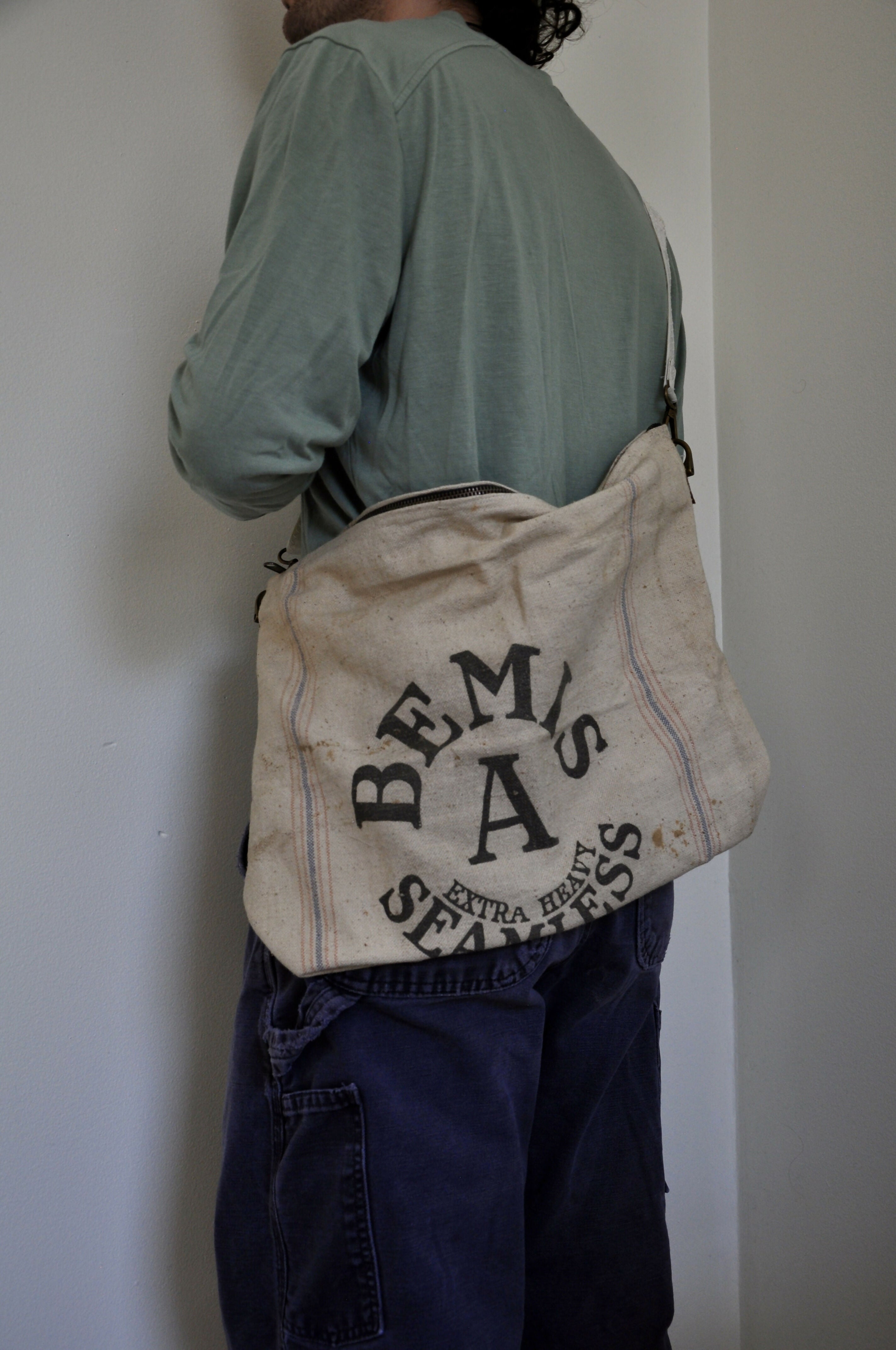 Bemis Seamless Feed Sack Bag Studio Stars