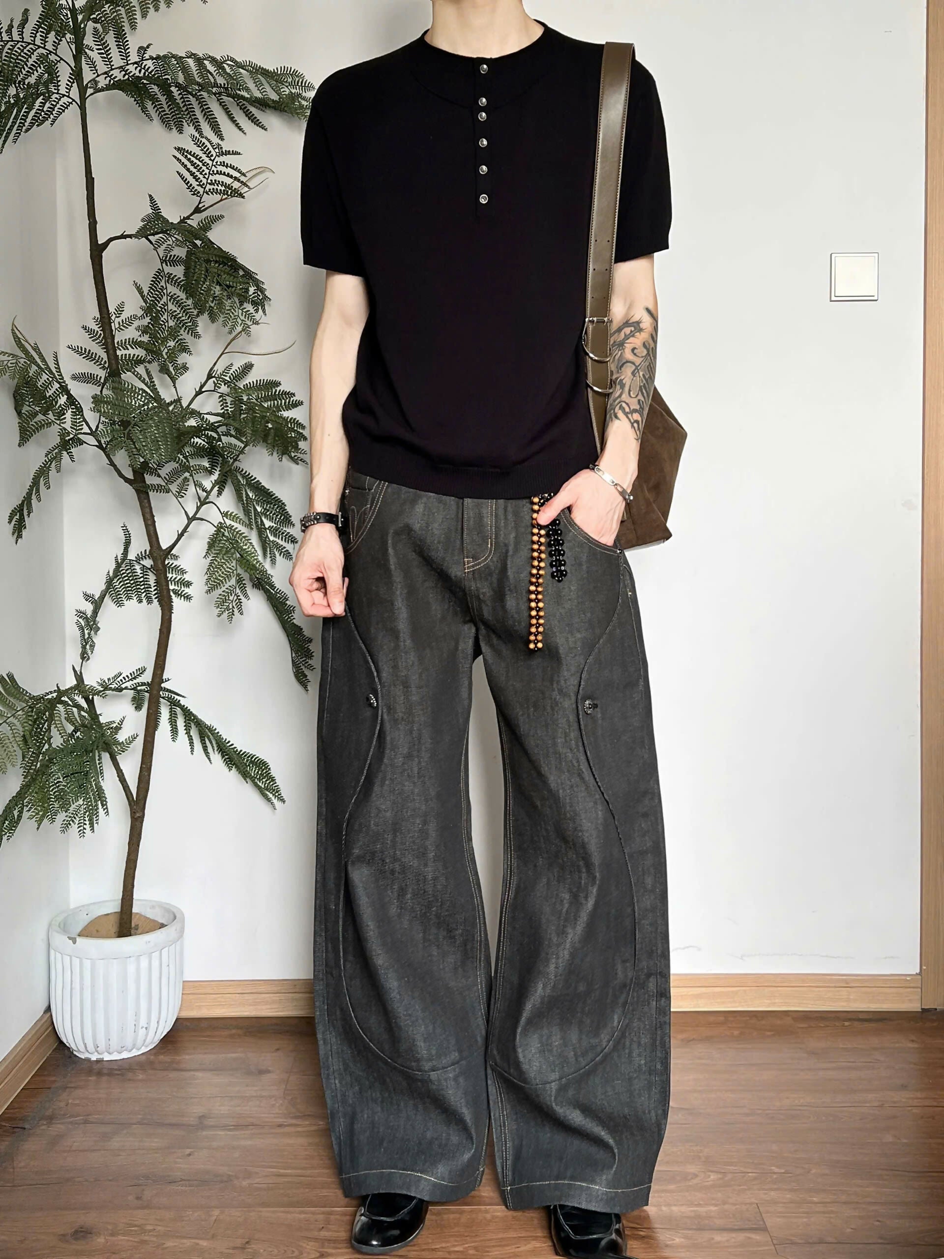Deconstructed Jeans Studio Stars