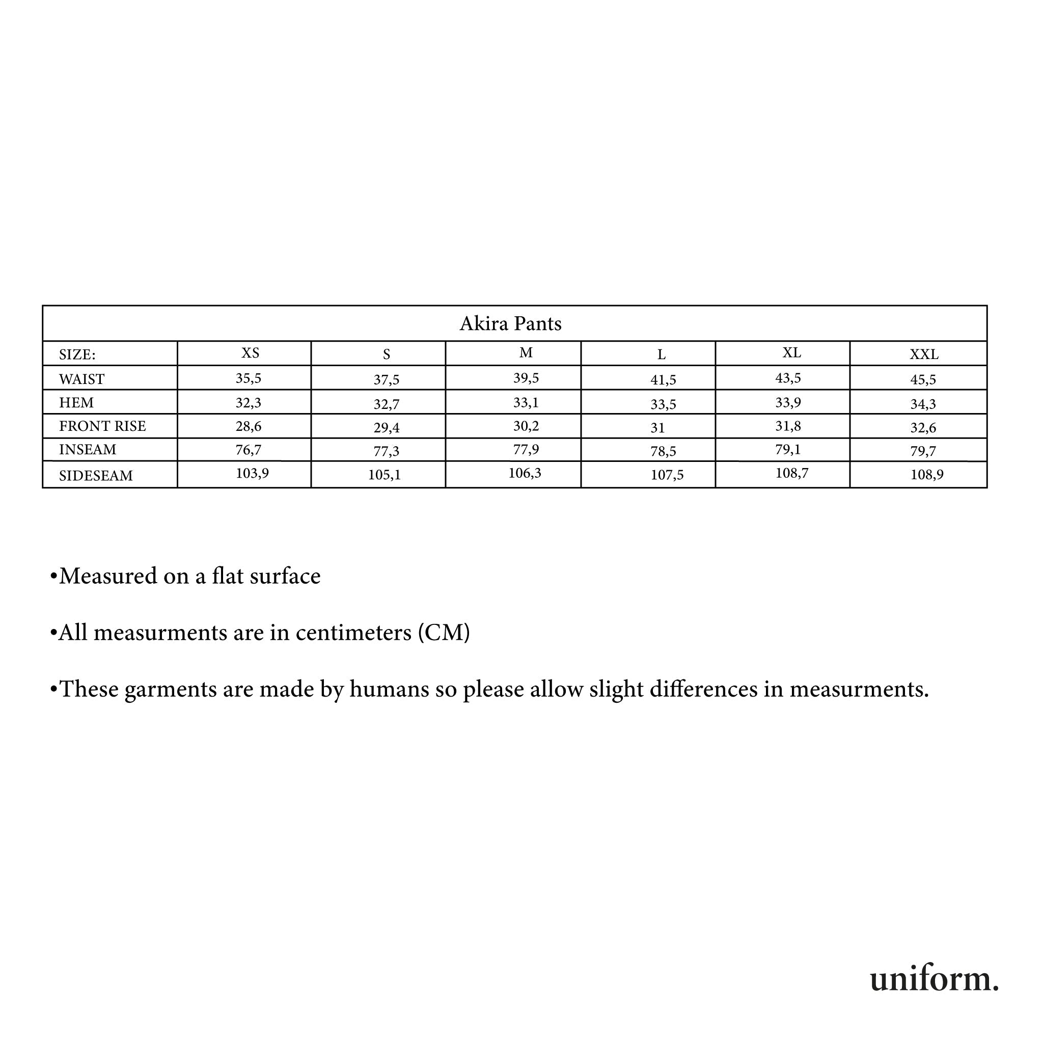 Akira Pants Black Studio Stars