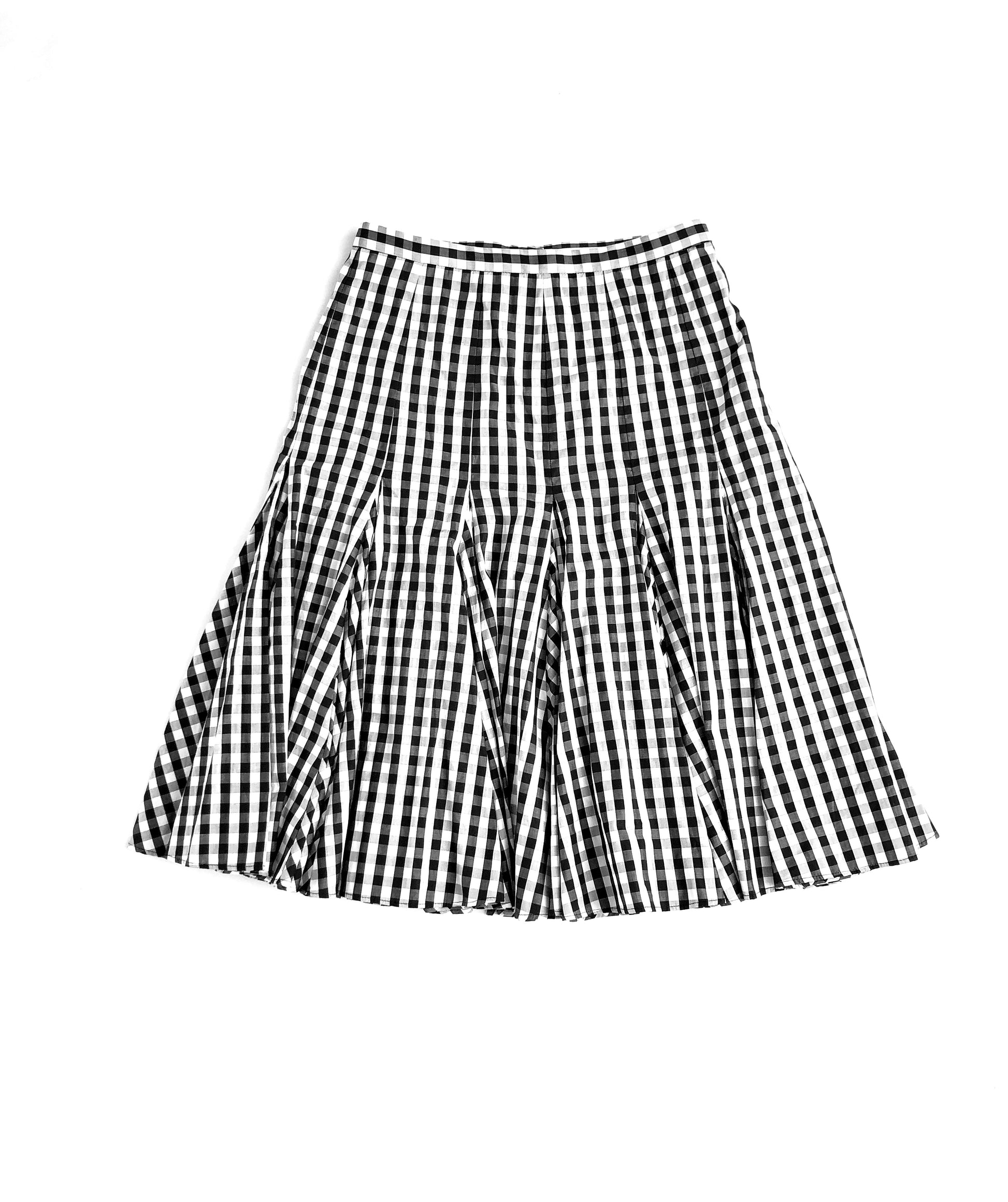 DOLCE & GABBANA GINGHAM SKIRT Before Midnight Vintage