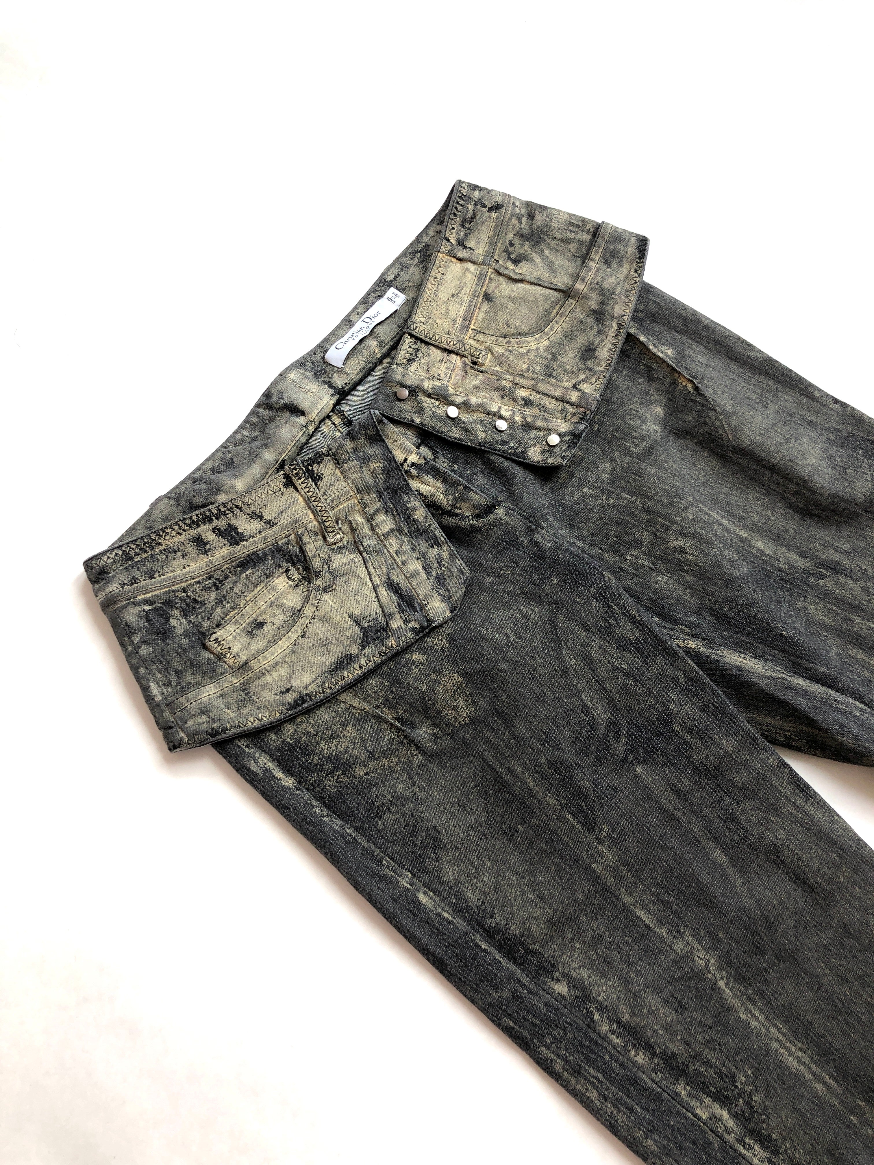 CHRISTIAN DIOR WAX JEANS F W 2006