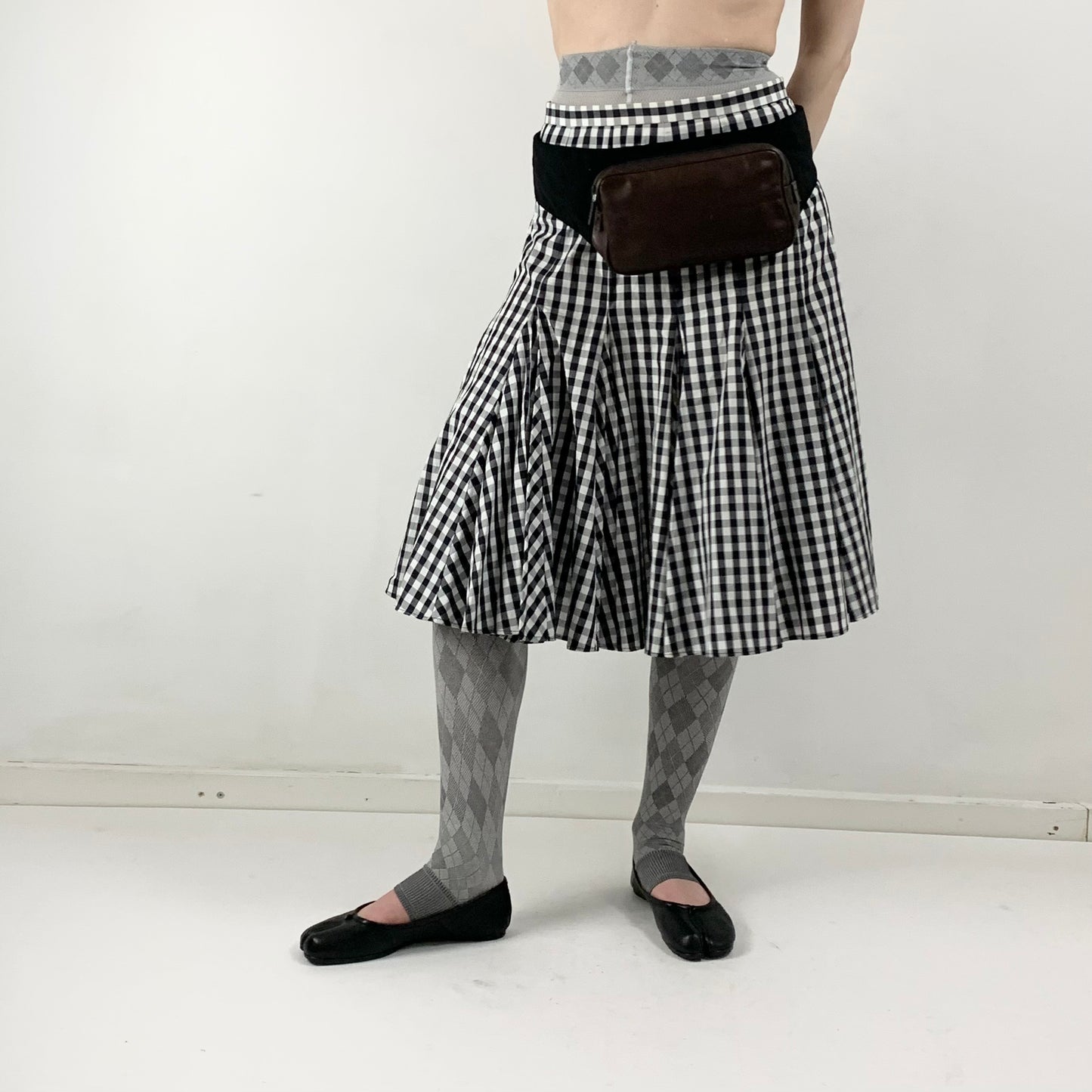 DOLCE & GABBANA GINGHAM SKIRT Before Midnight Vintage