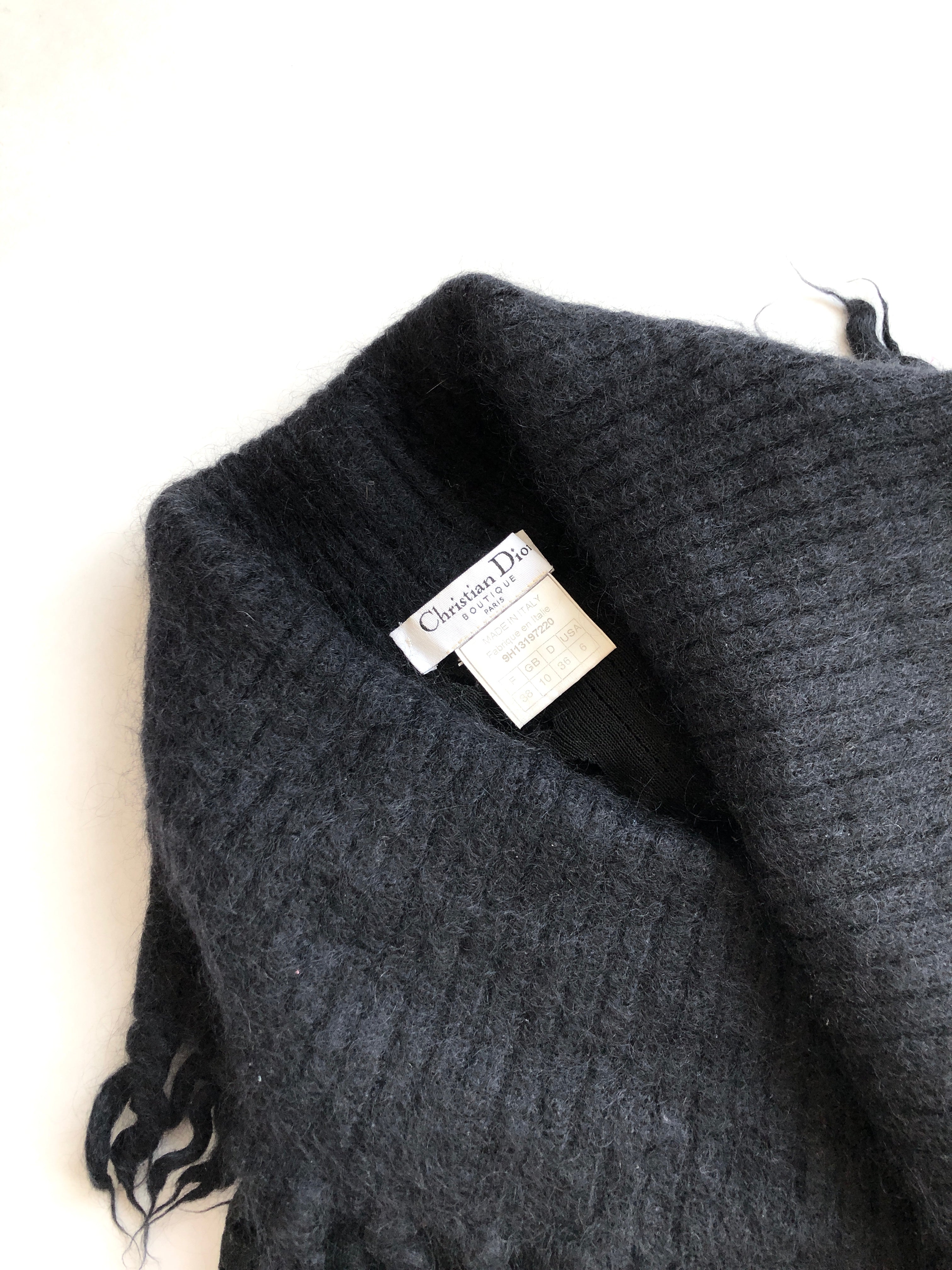 Vintage dior cardigan sales