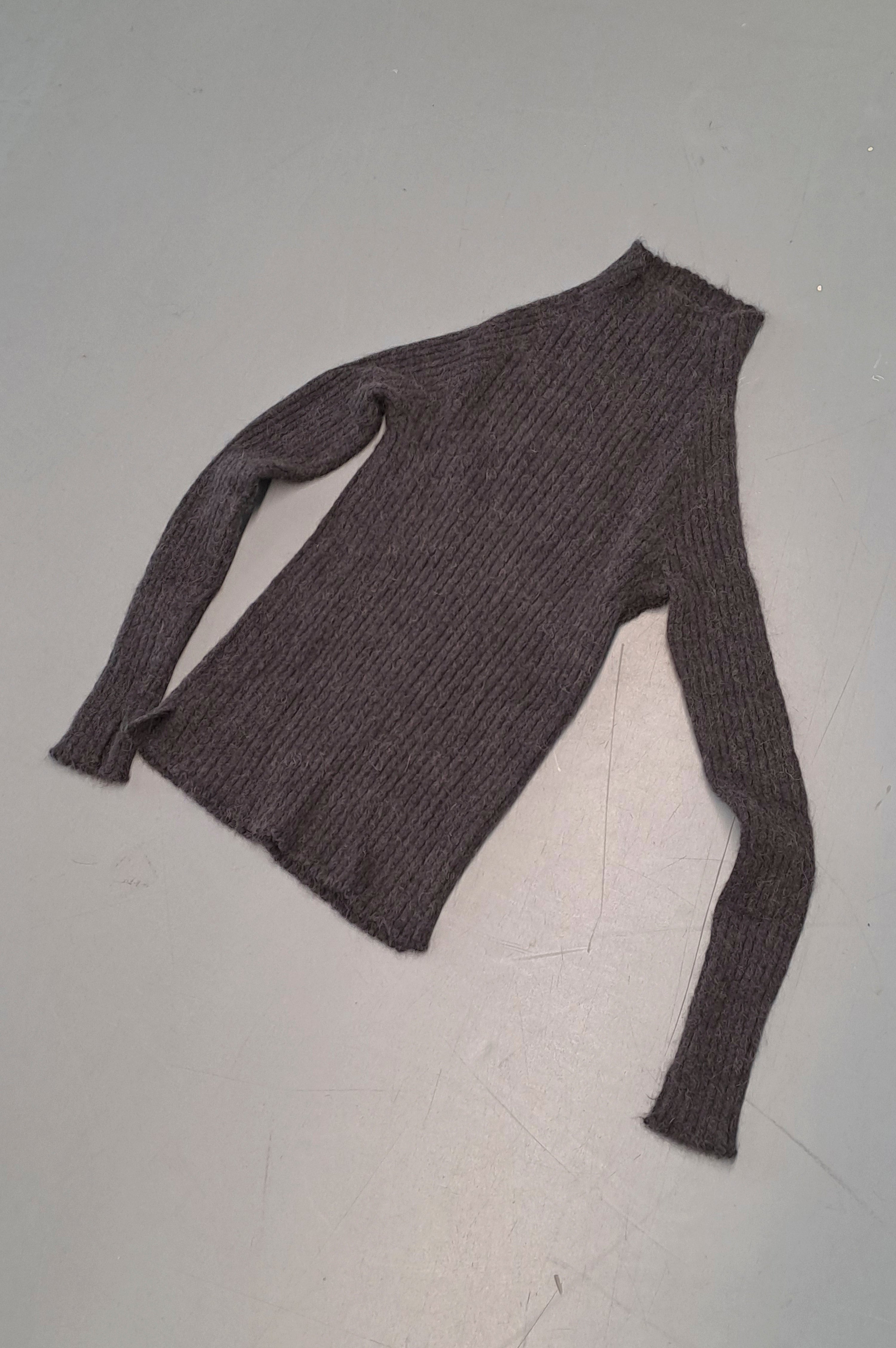 Mohair Jumper - Black Slagter