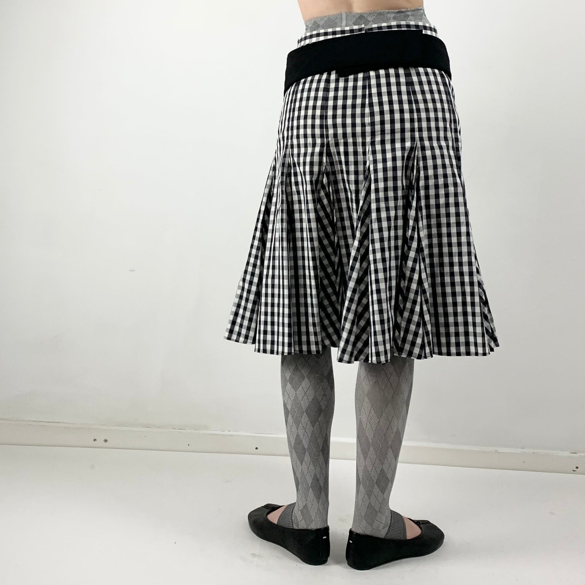 DOLCE & GABBANA GINGHAM SKIRT Before Midnight Vintage