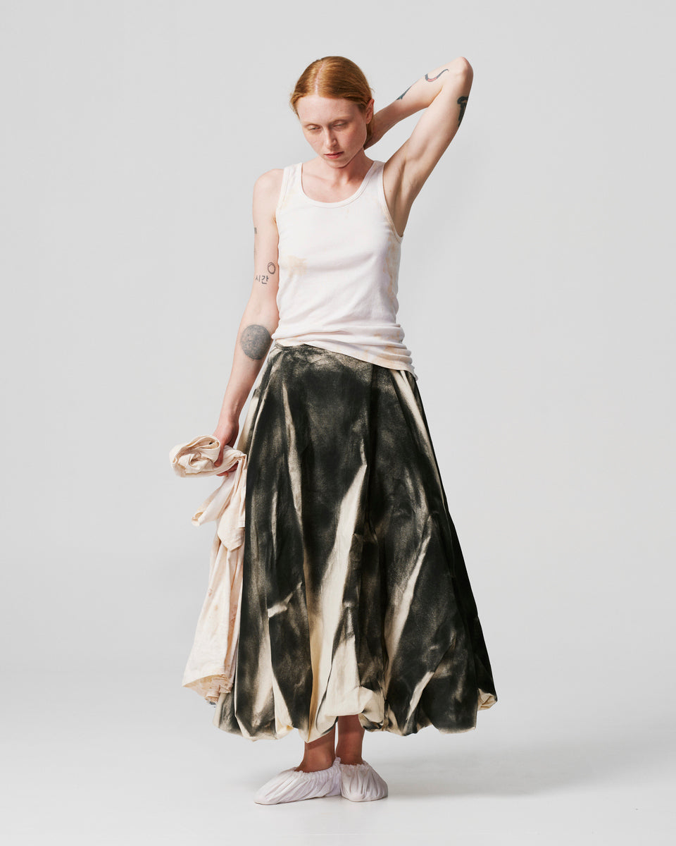 006-C-01 Black Paper Skirt Studio Stars