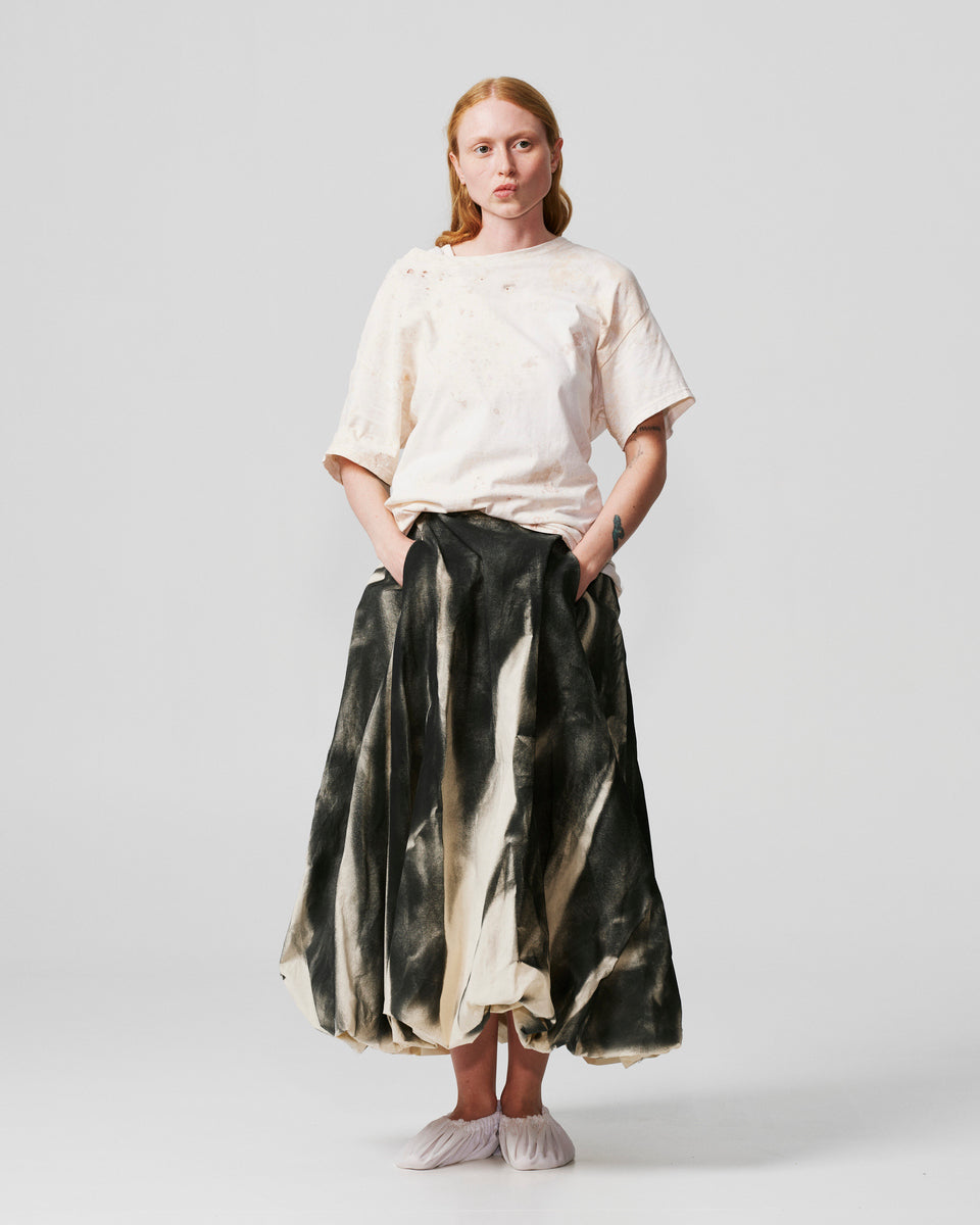 006-C-01 Black Paper Skirt Studio Stars