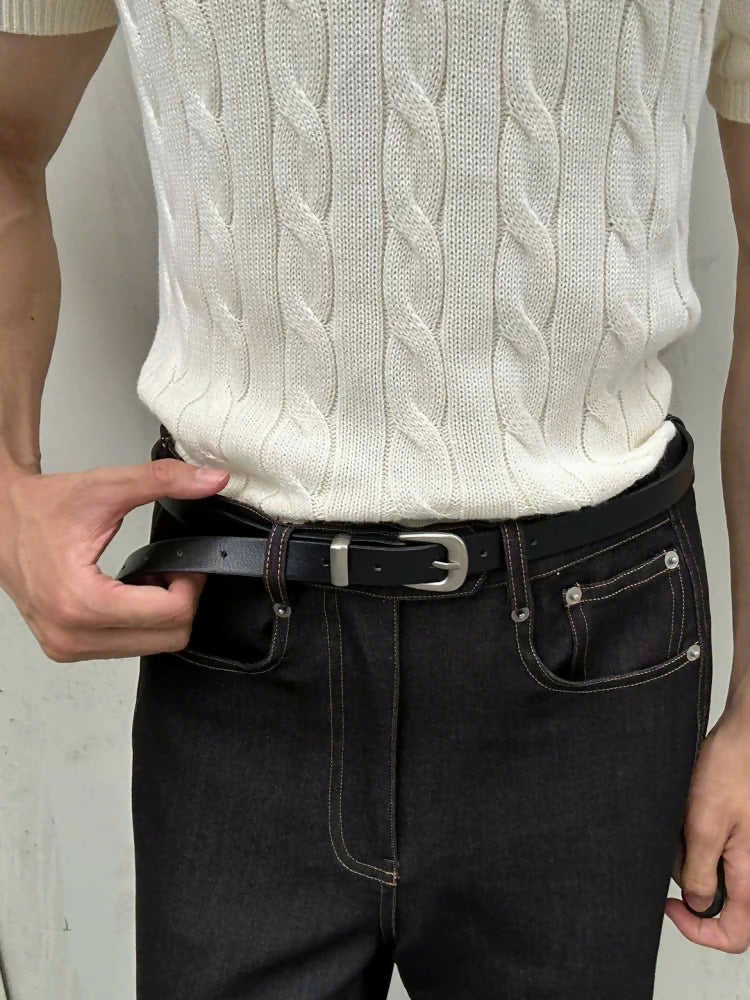 Leather Belt Studio Stars