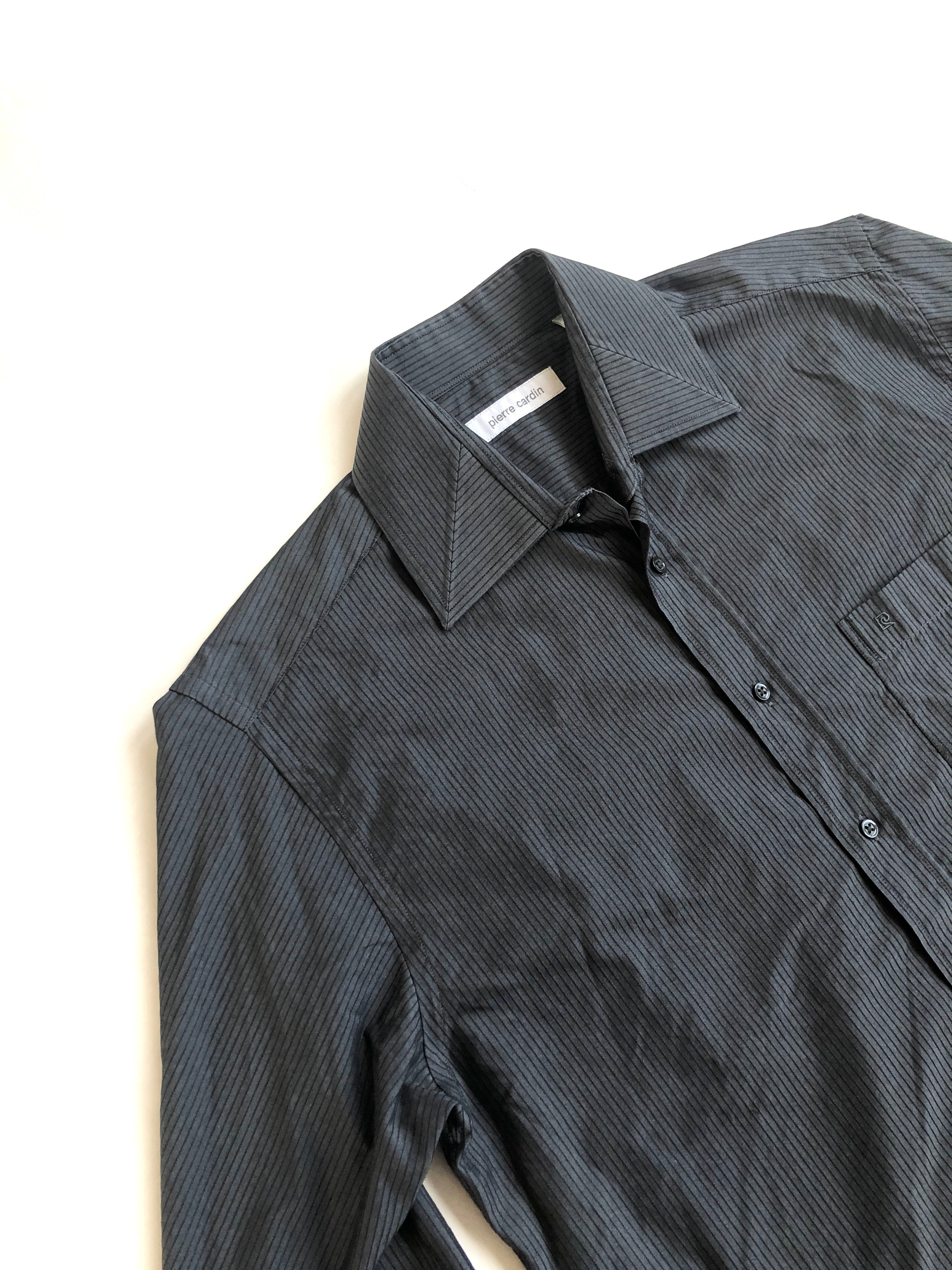 PIERRE CARDIN PINSTRIPE SHIRT I Before Midnight Vintage I Studio Stars