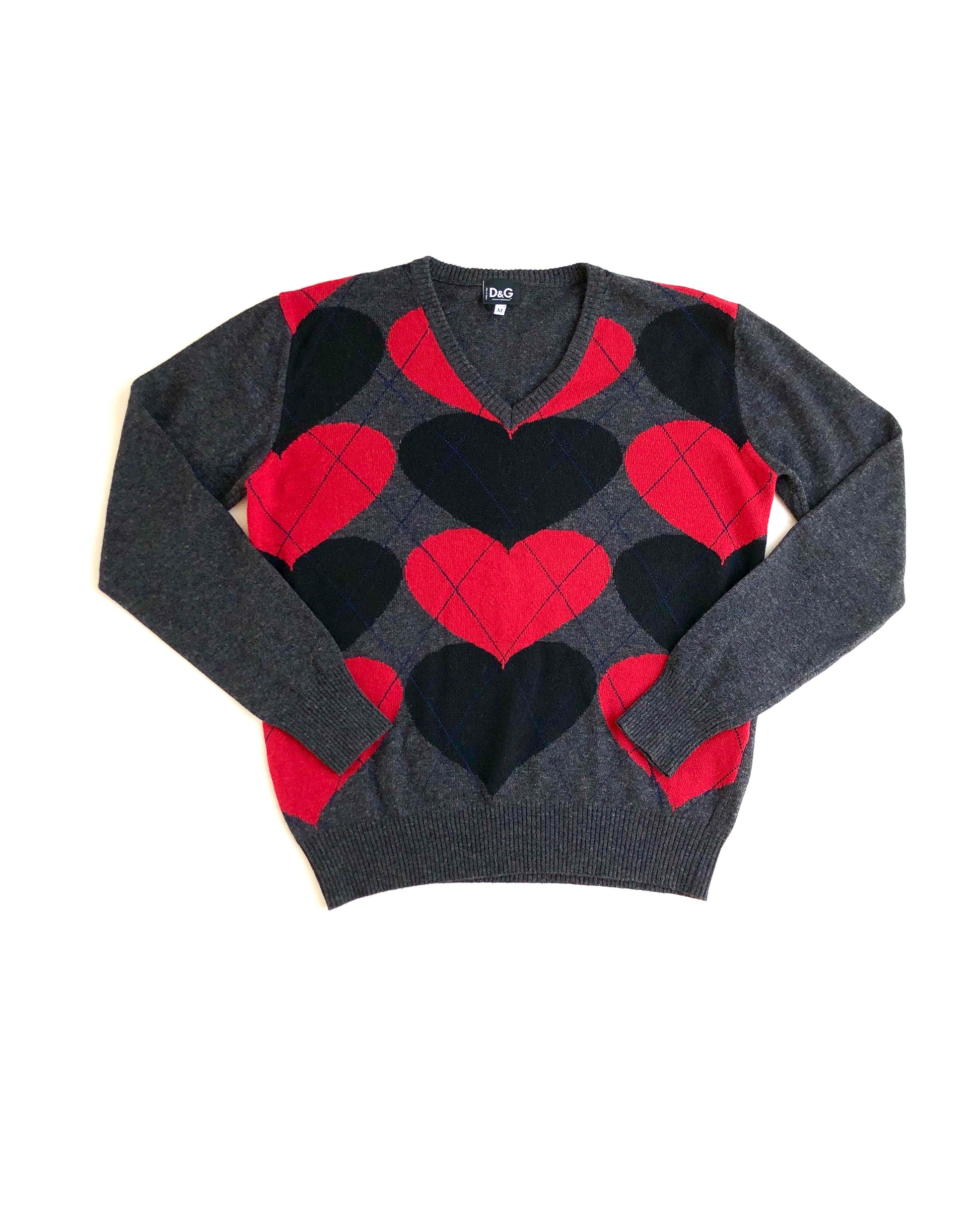 DOLCE & GABBANA ARGYLE PULLOVER Before Midnight Vintage