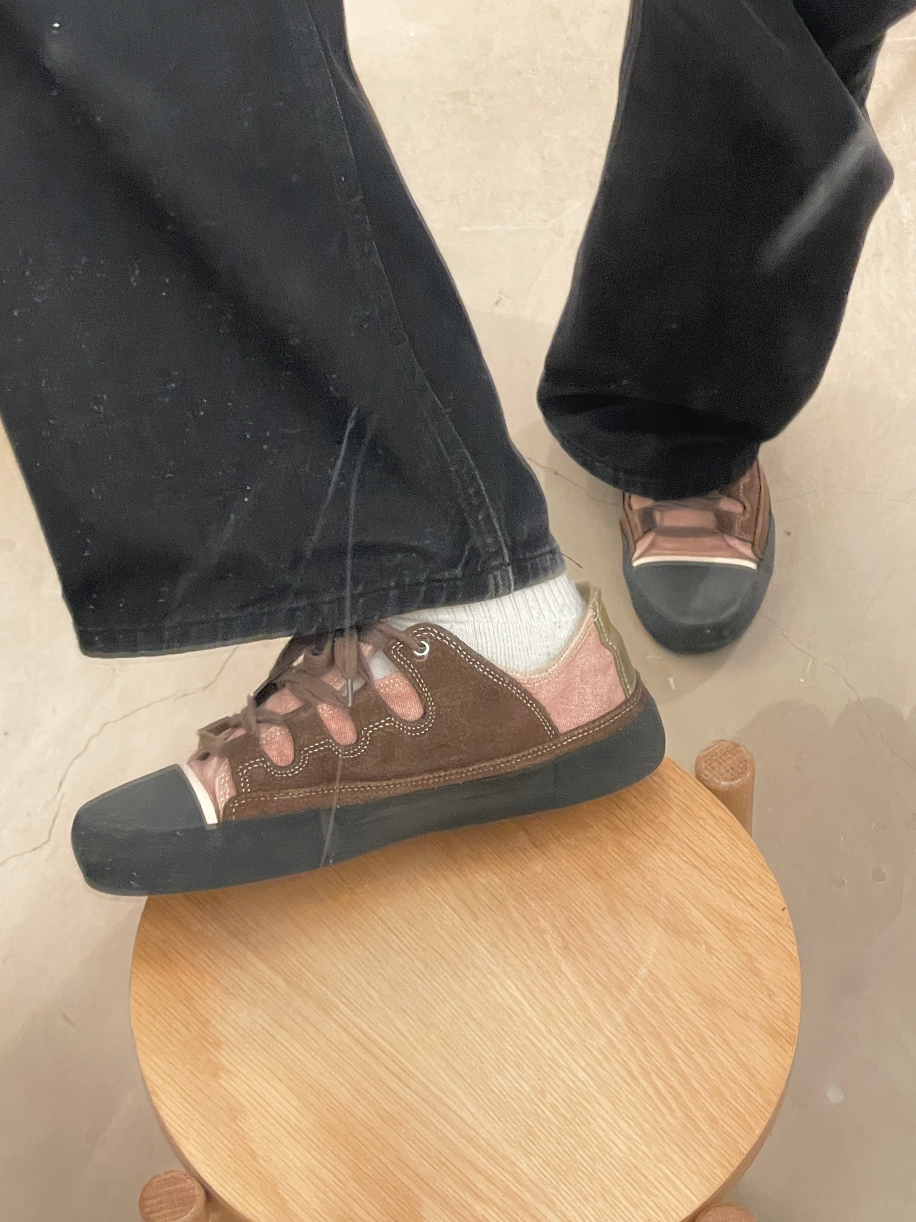 TARMAC CANVAS - PALE BROWN WOLLOW