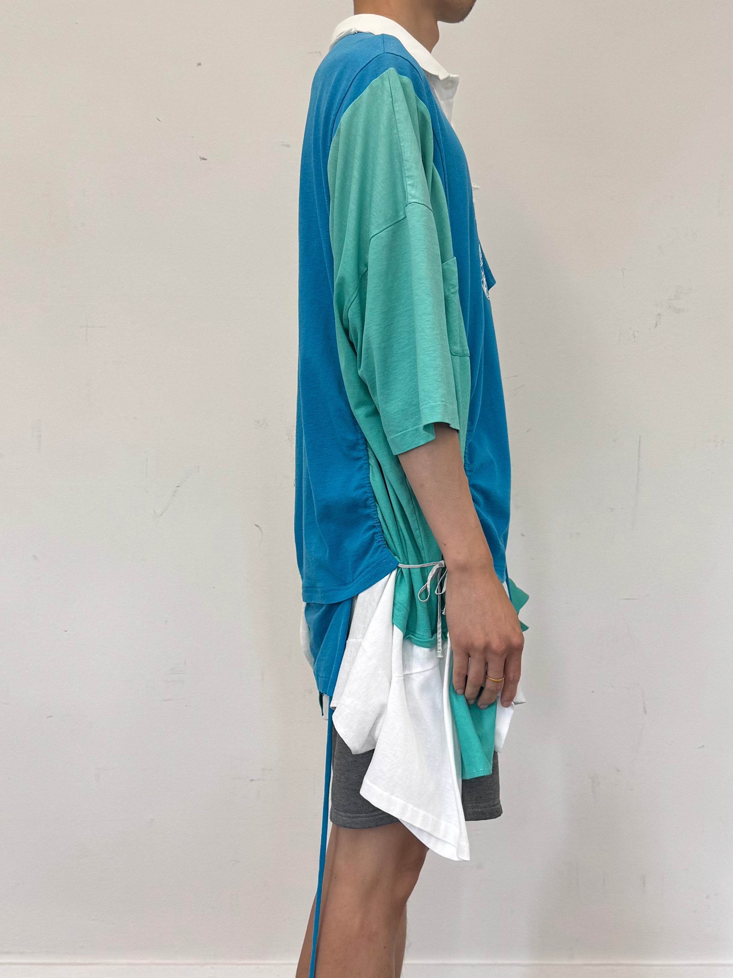 Wave Shirt with Bow (FUN Green) SansPeng