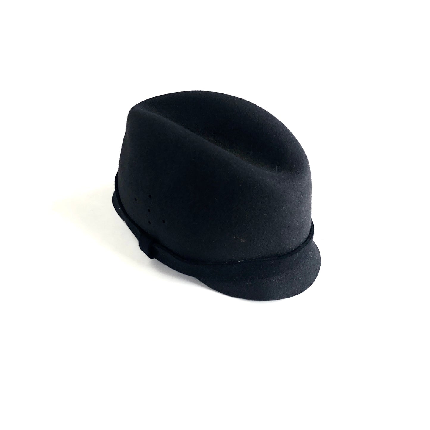 COSTUME NATIONAL FELTED WOOL HAT Before Midnight Vintage