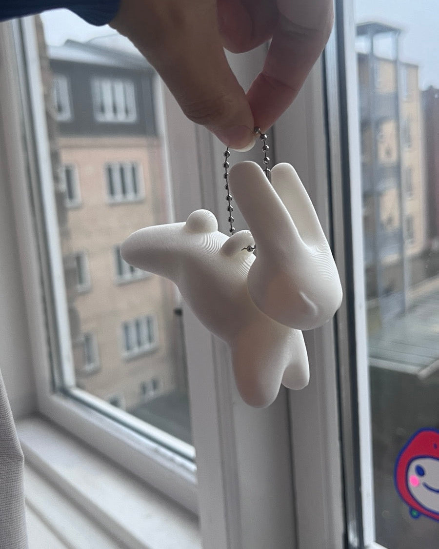 3D KEYCHAINS BUNNY 00ctmn