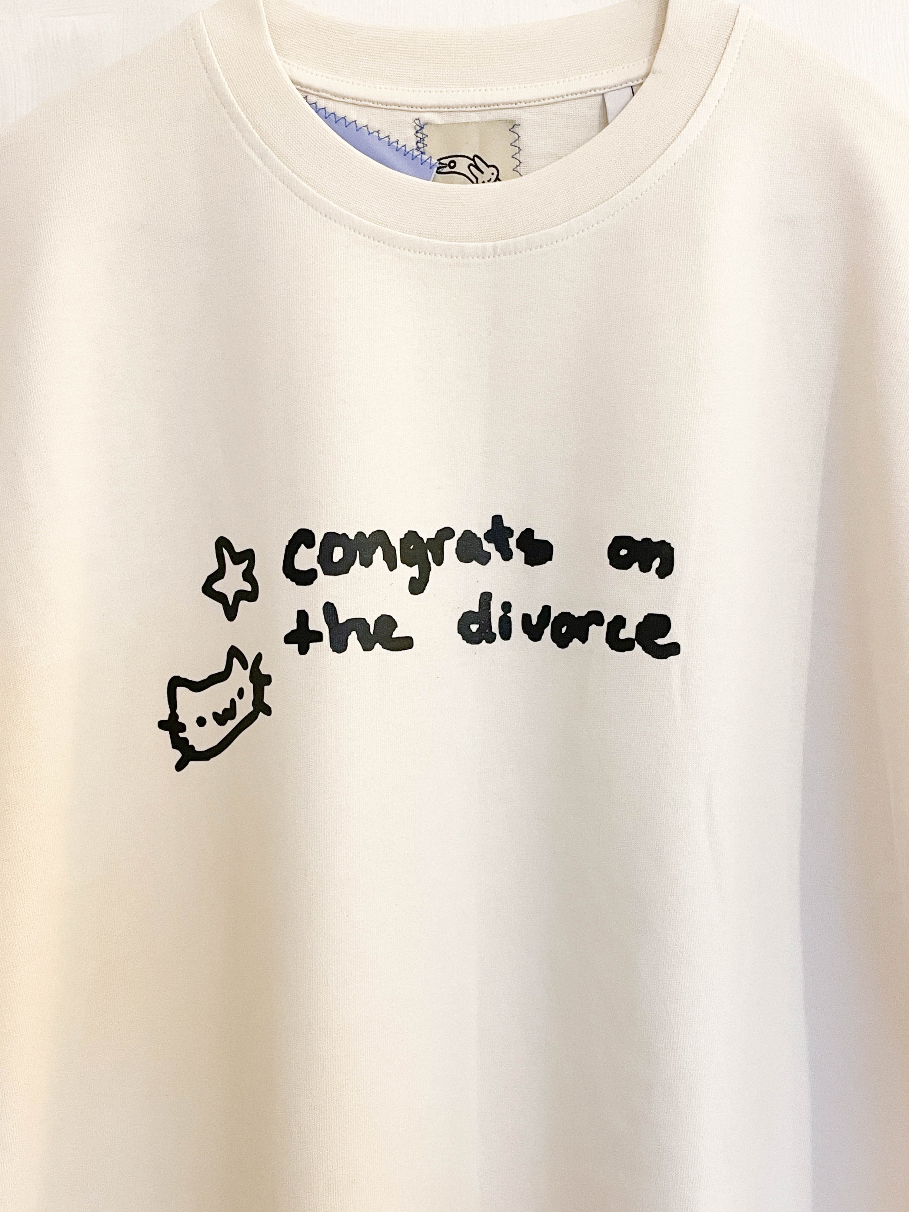 "CONGRATS ON THE DIVORCE" | COLLAB TEE #2 00ctmn