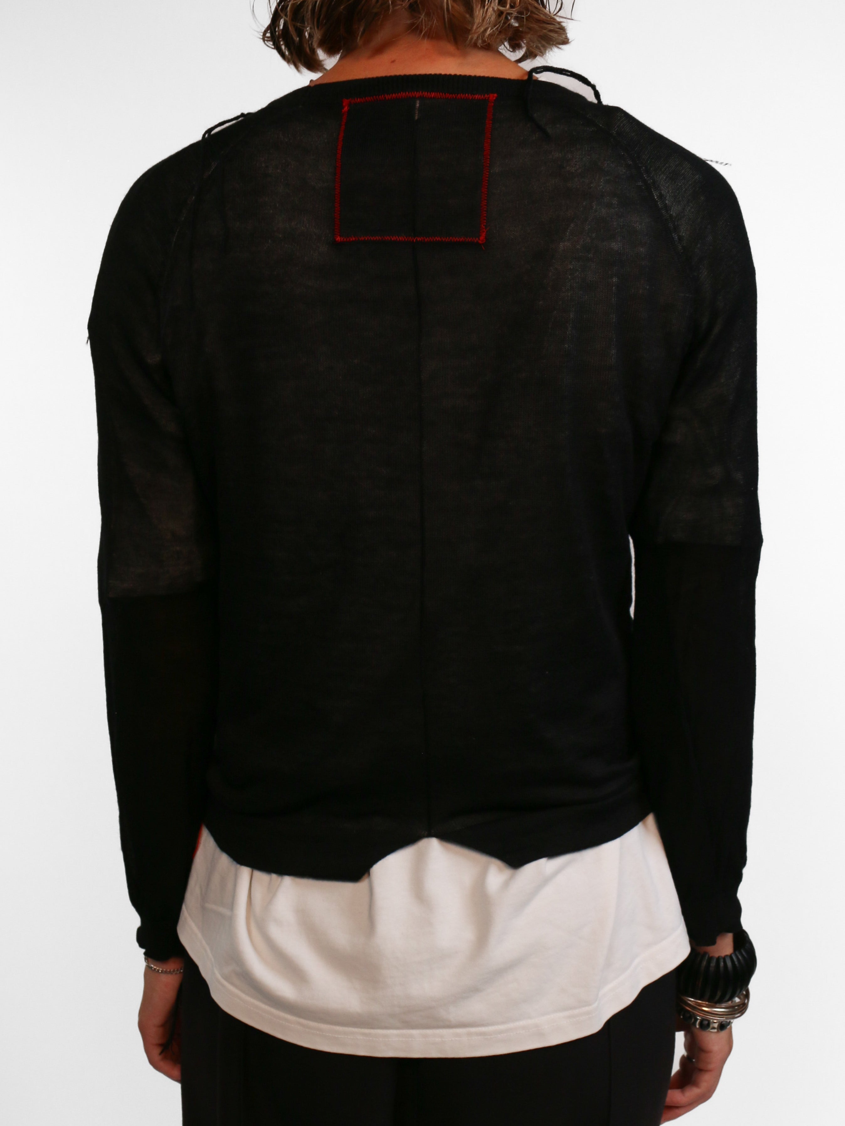 BLACK KNIT Studio Stars