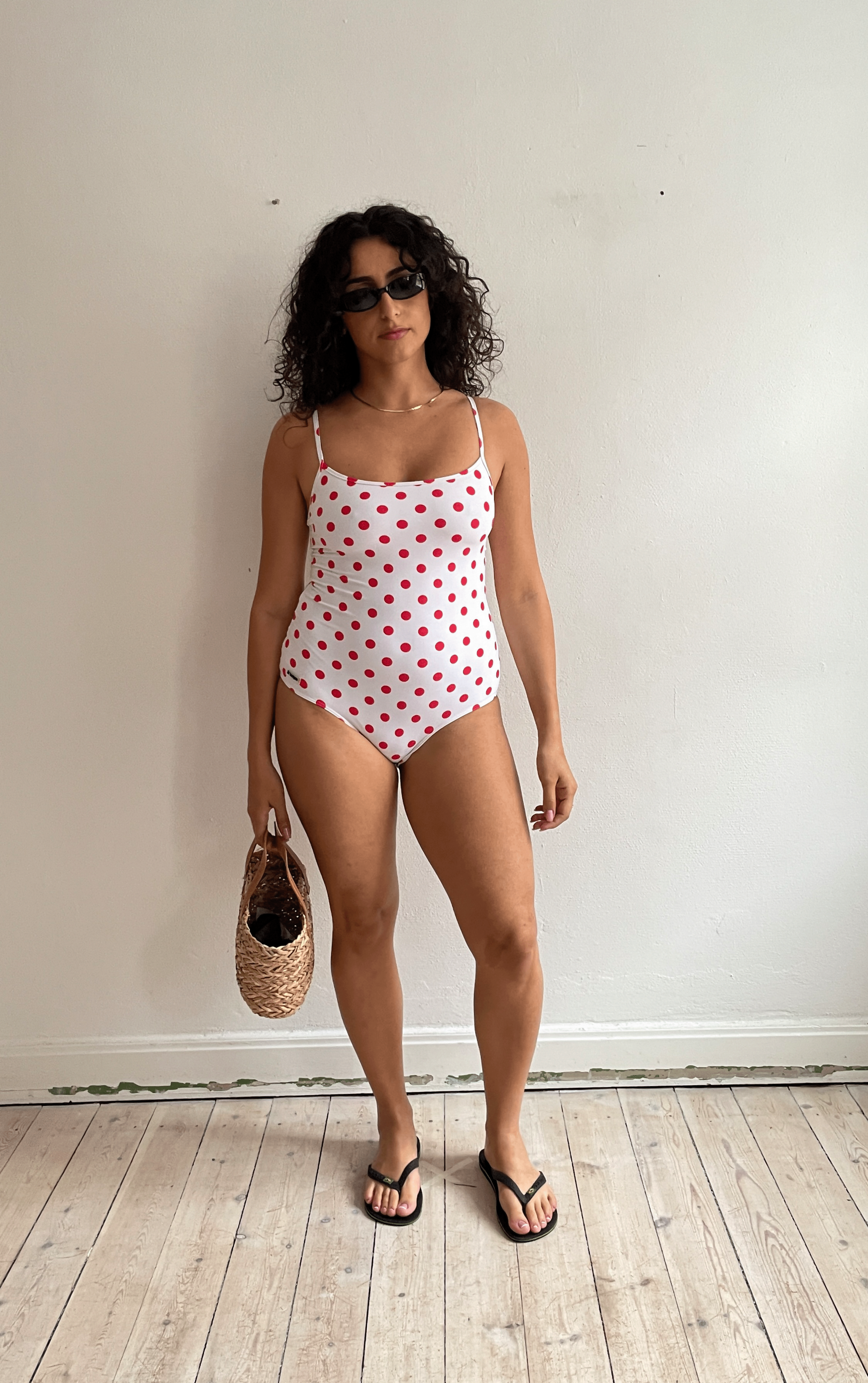 Polka Dot Swimsuit Studio Stars