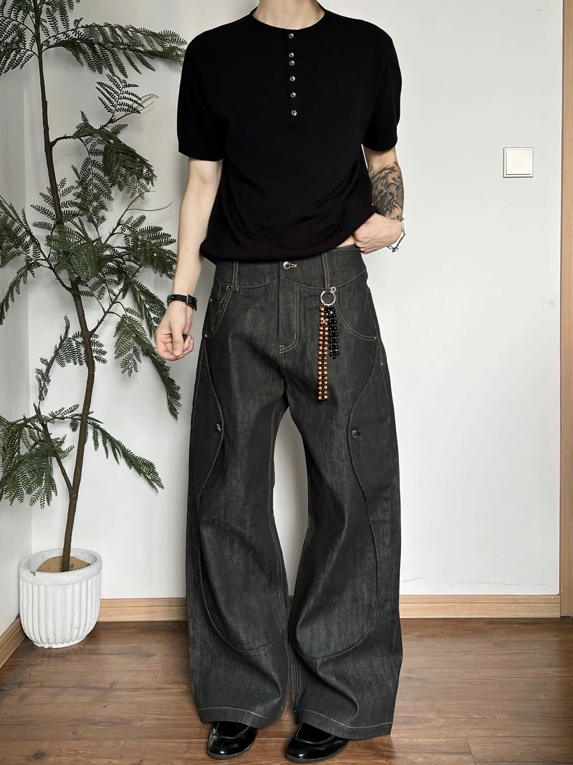 Deconstructed Jeans Studio Stars