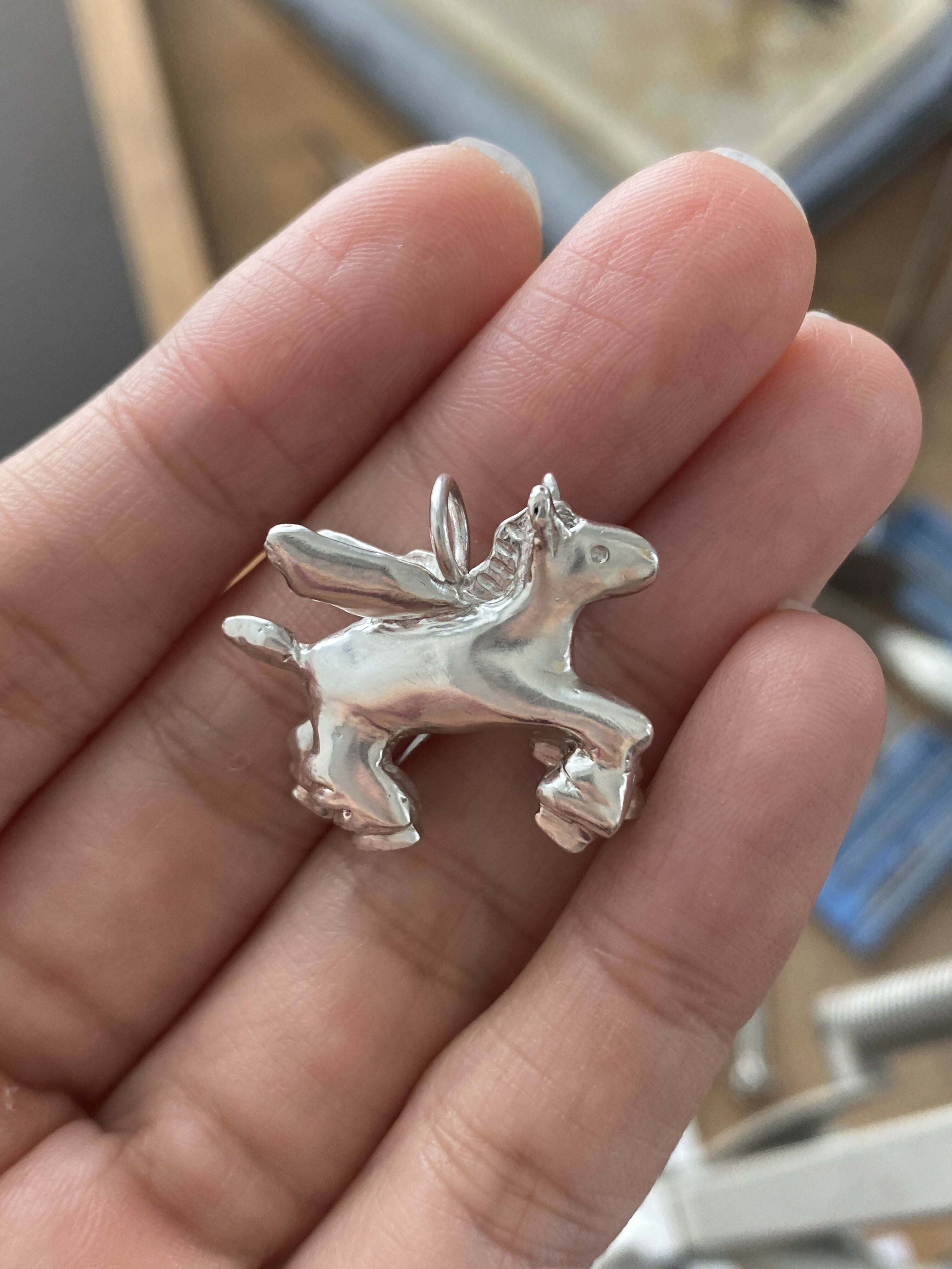 Pony Necklace Studio Stars