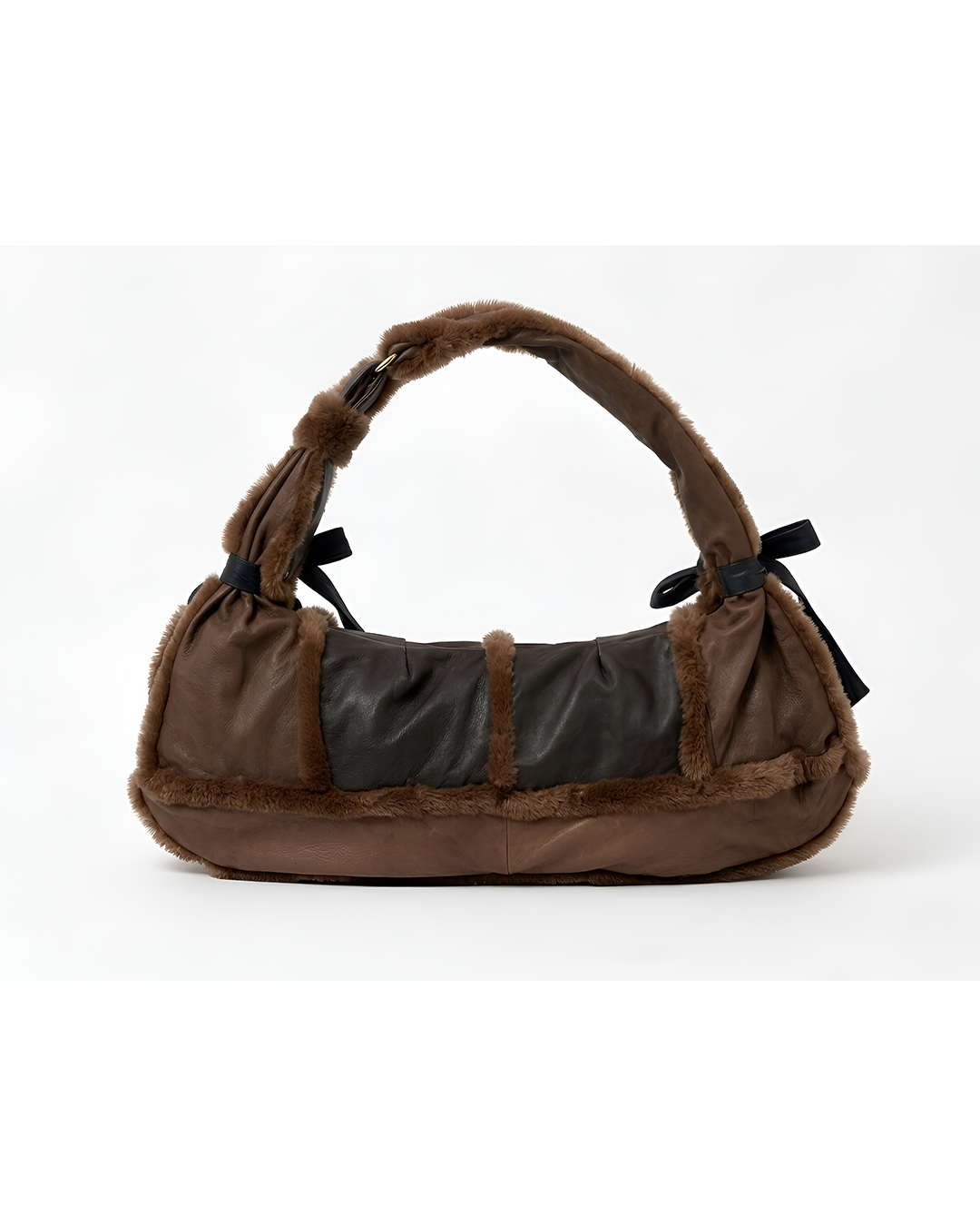 Baguette Bag Maison Lili Brune
