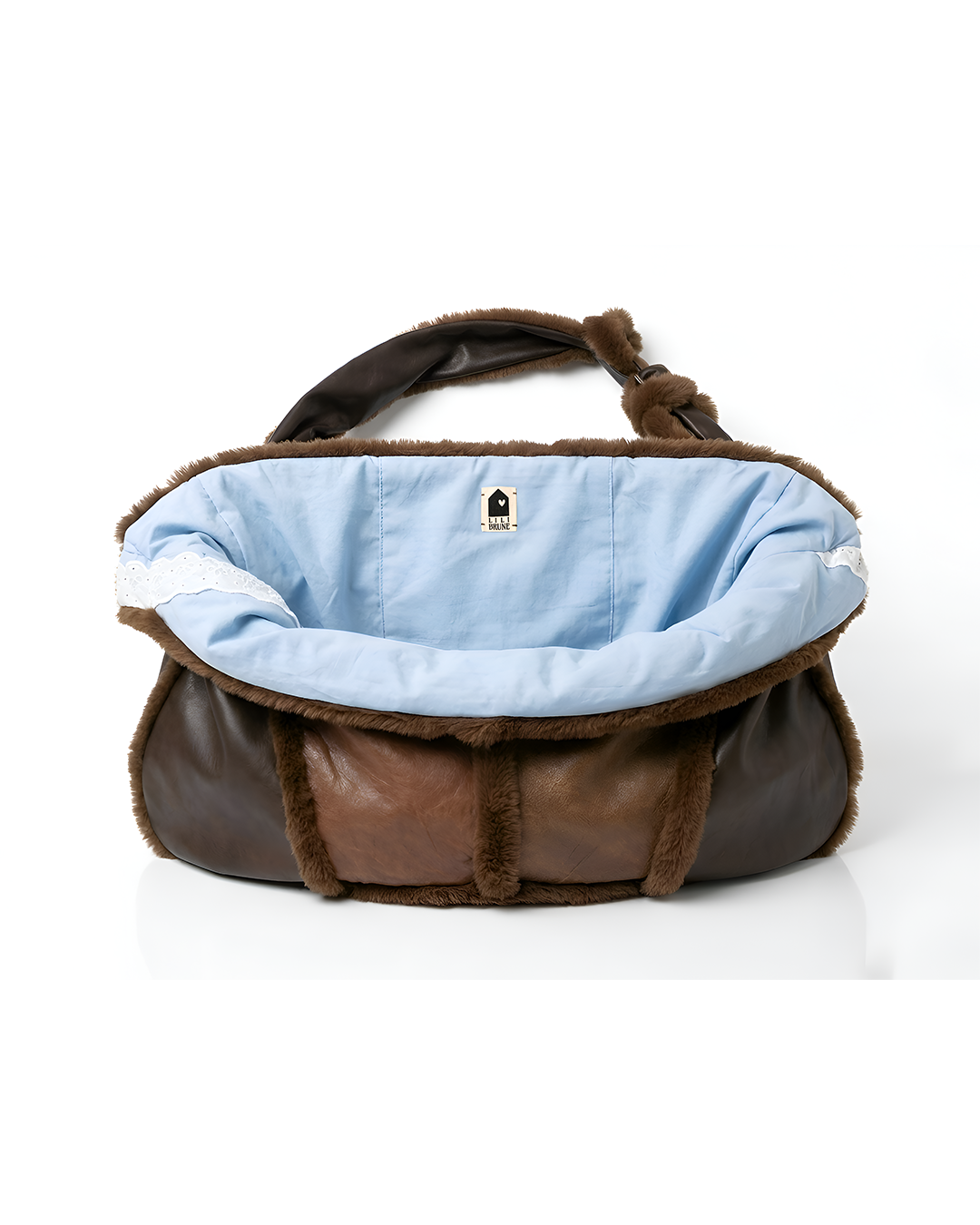 Baguette Bag Maison Lili Brune