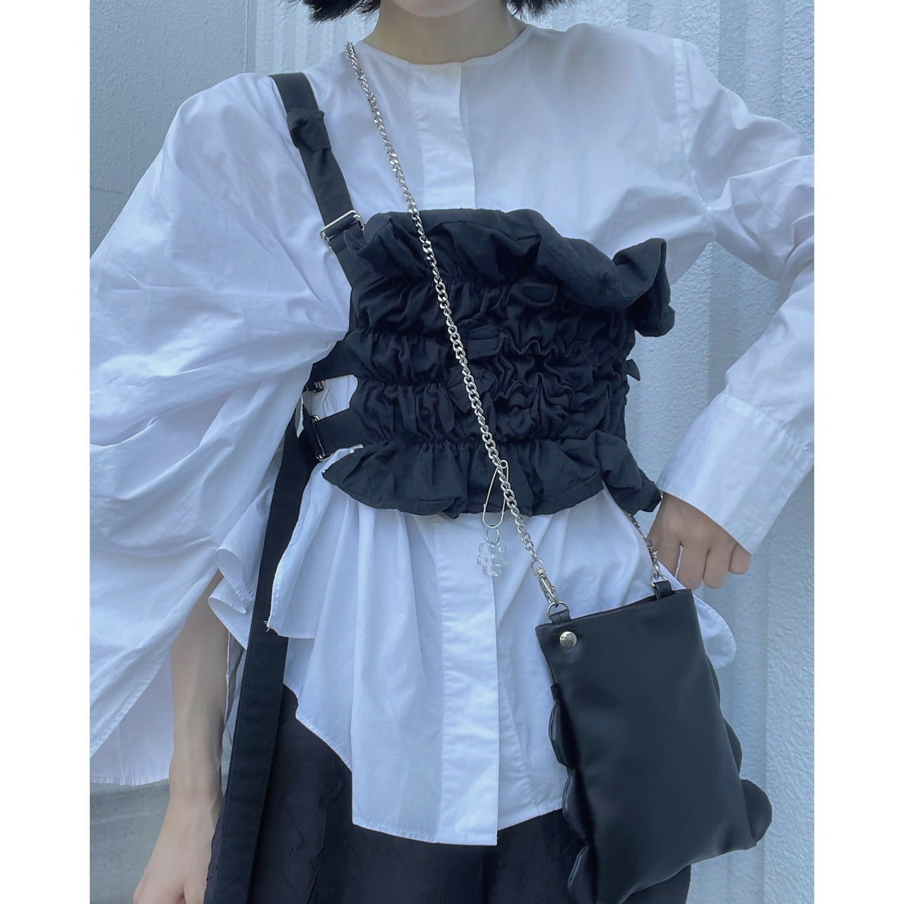 COLLAGE TOPS COTTON WASHER Keiyamaguchi works