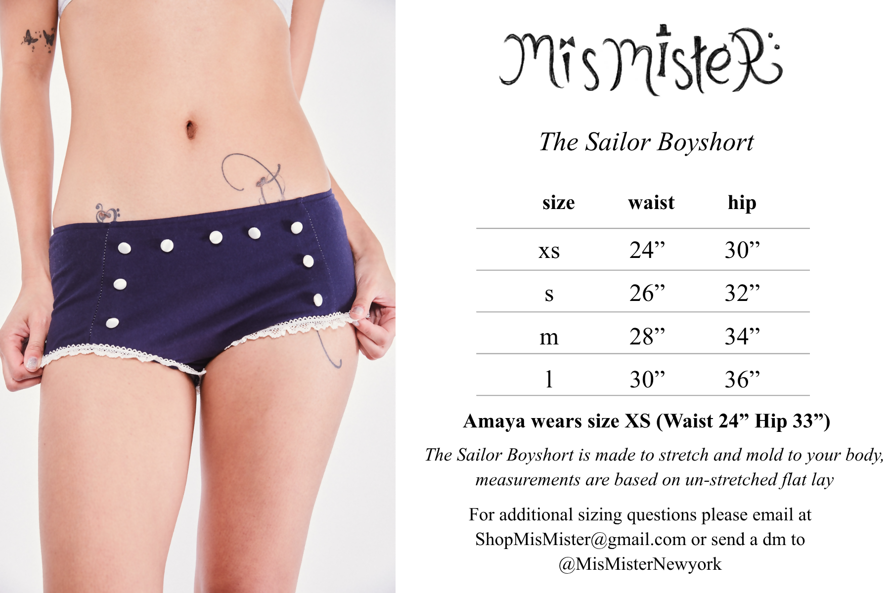 Sailor Boyshort MisMister