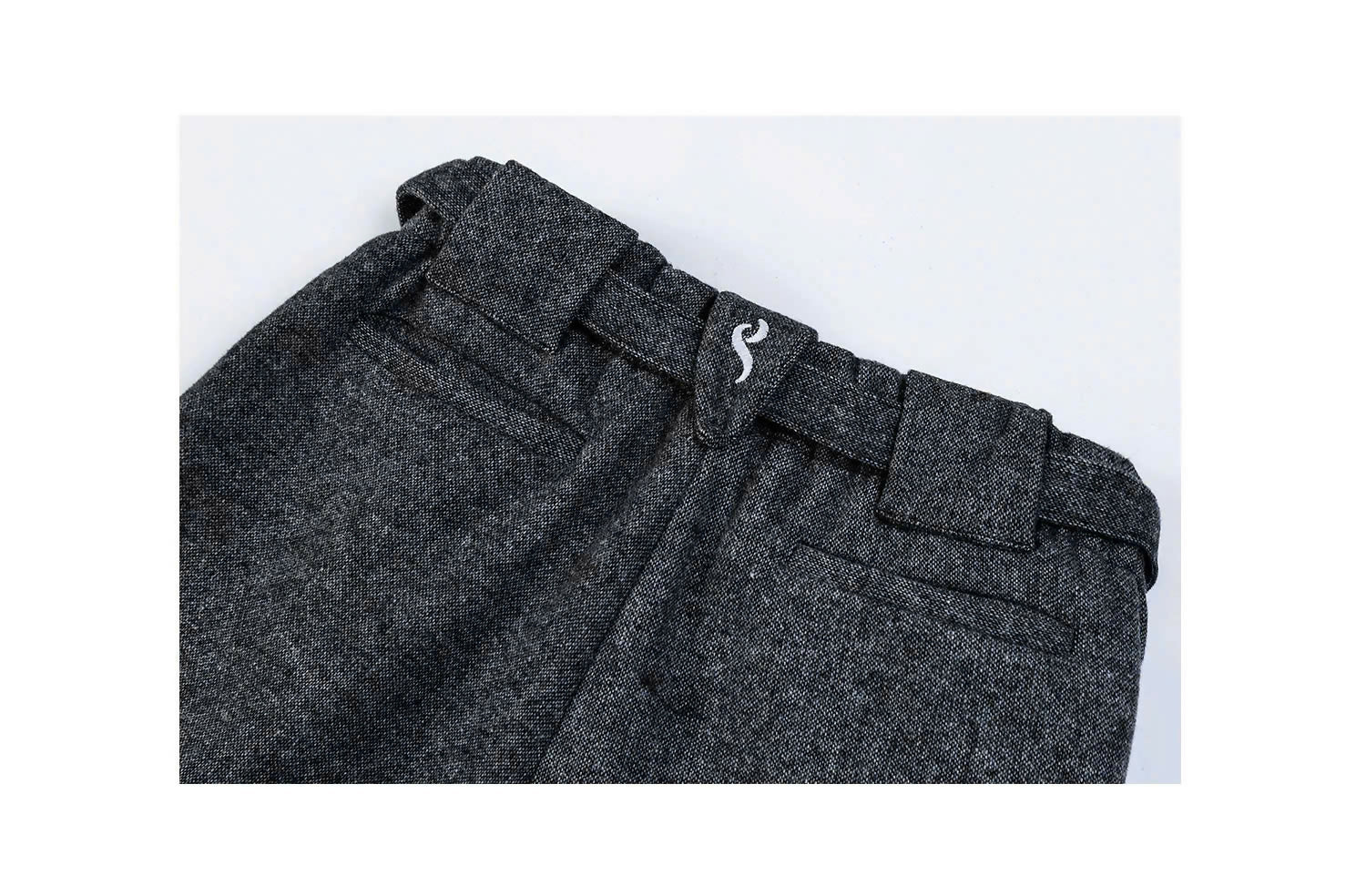 Pleated Belted Trousers Studio Stars