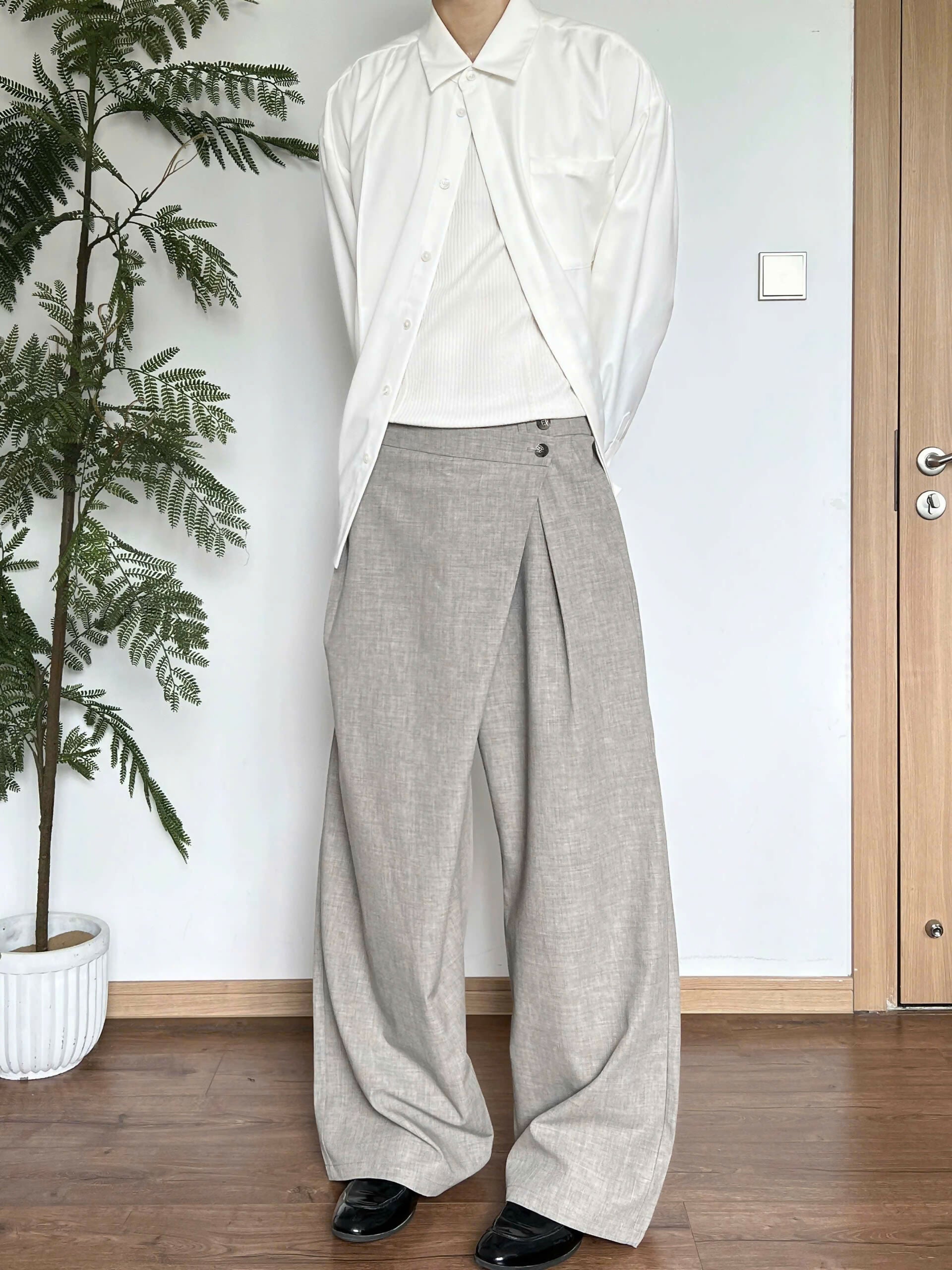 Asymmetric Wrap Pants Studio Stars