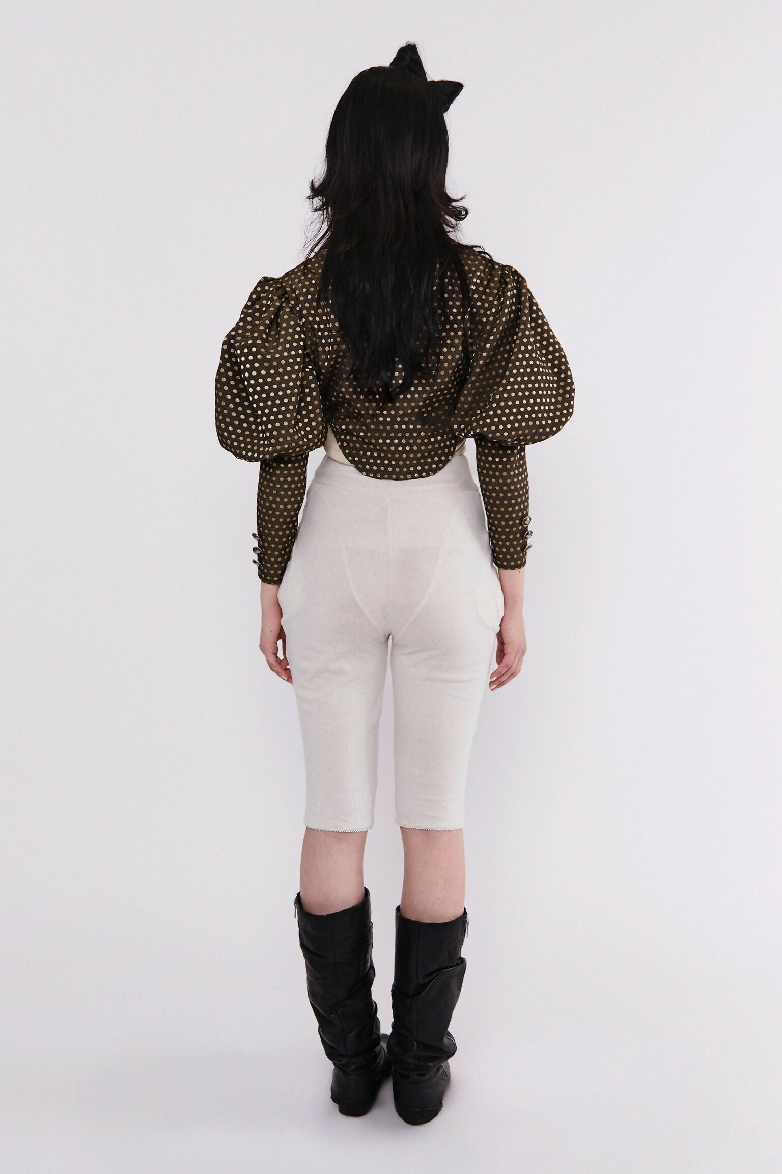 The Pointelle Capris Studio Stars