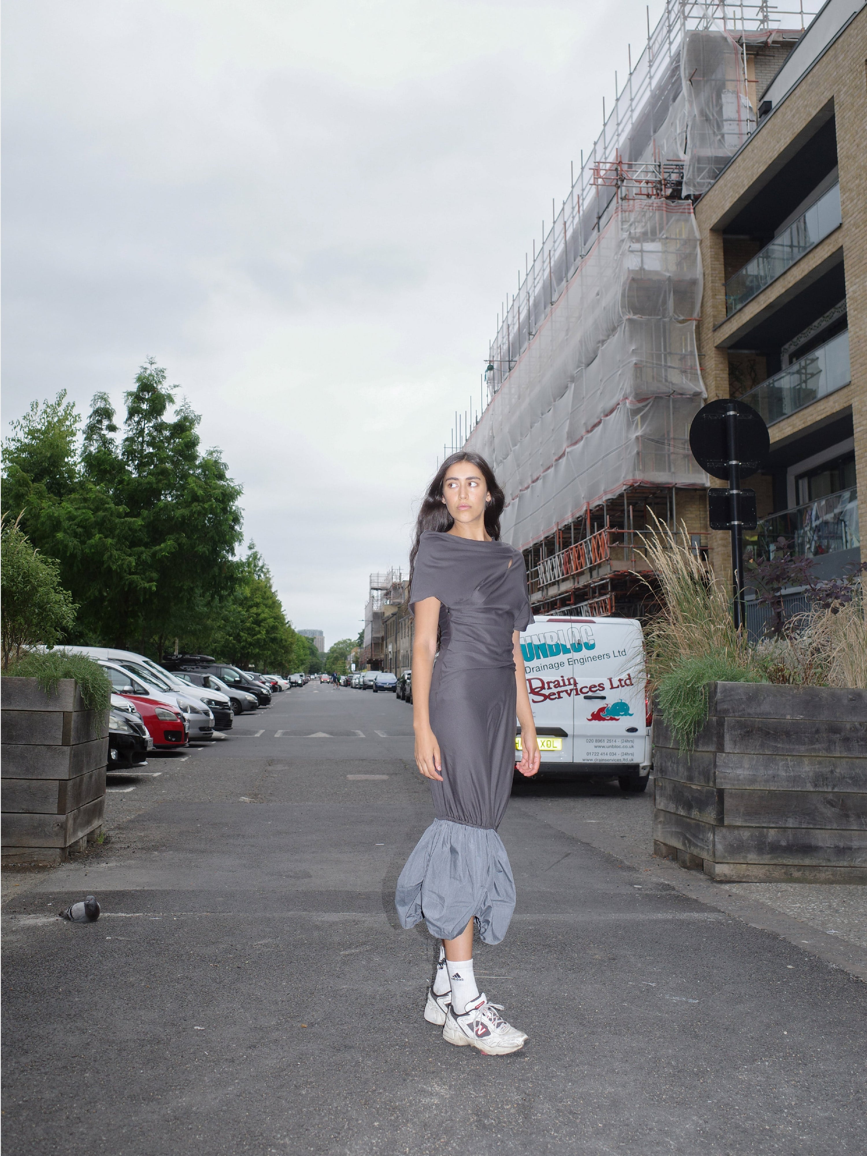 Wave Bloom Dress Studio Stars