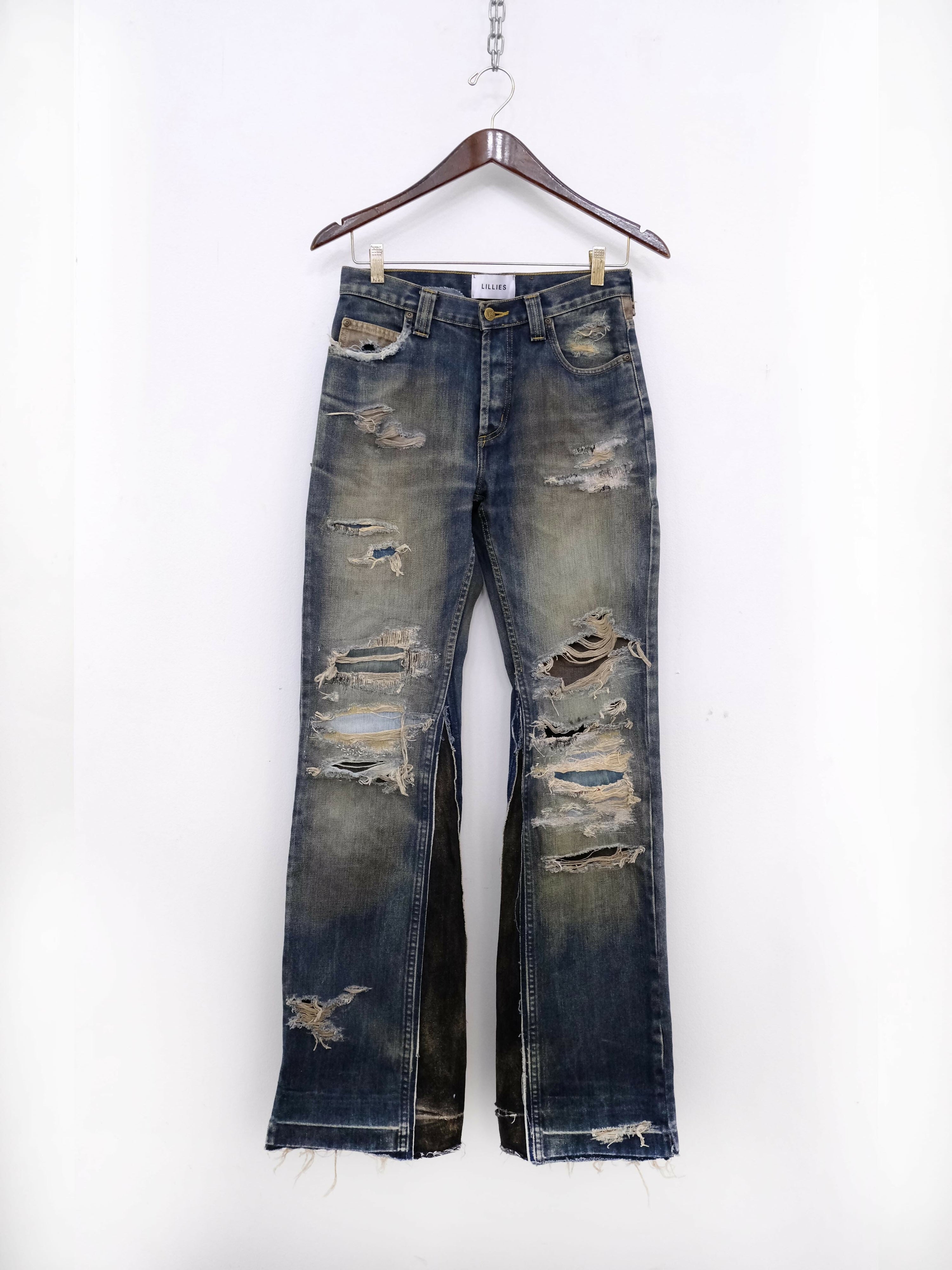 Rust Japanese Patchwork Denim Studio Stars