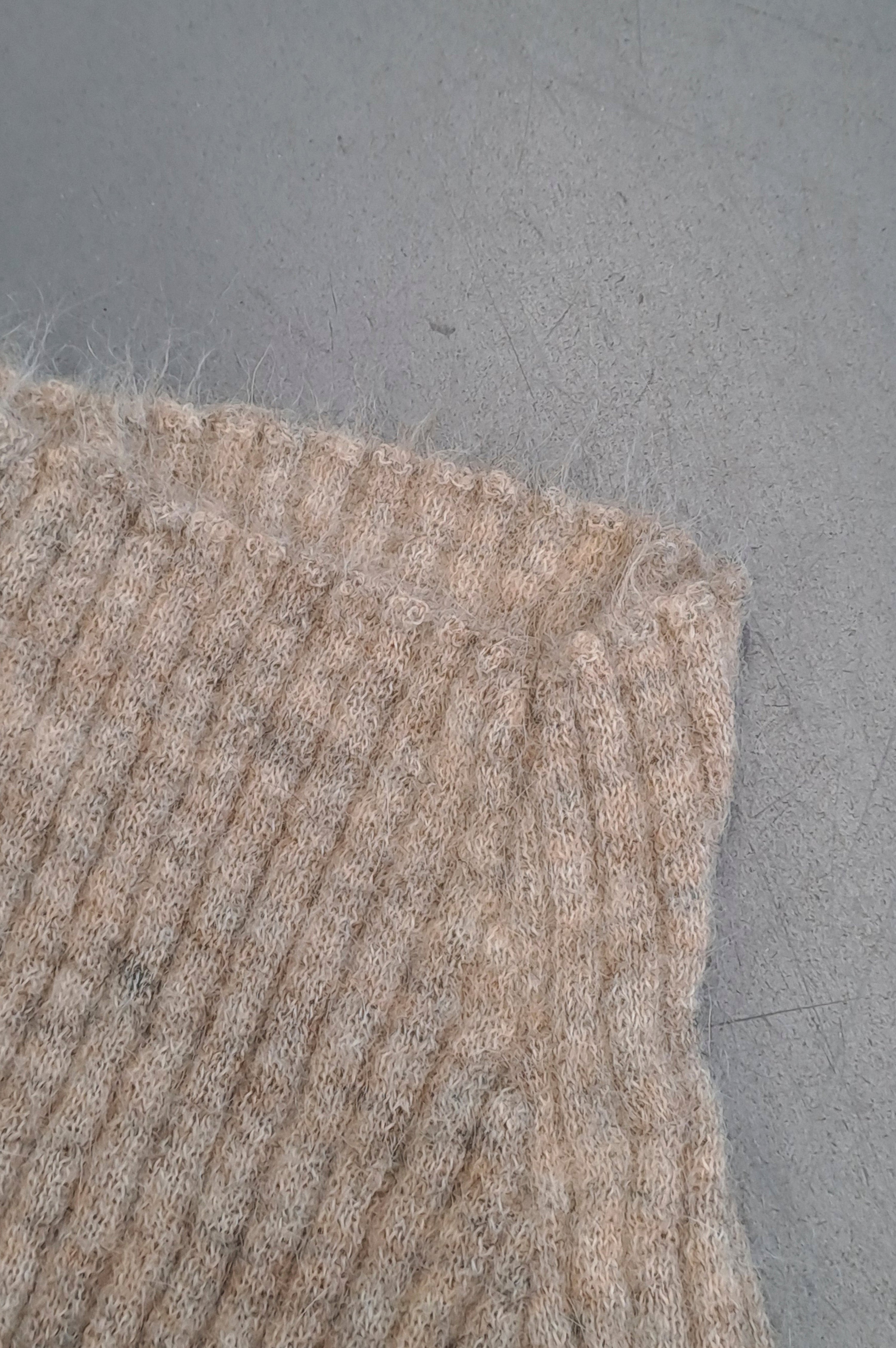 Mohair Jumper - Beige Slagter