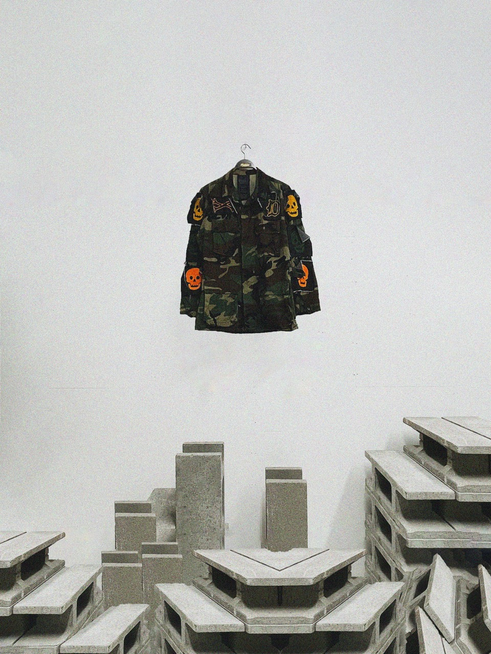 EMBROIDERED CAMO JACKET #2 - Studio Stars - by death