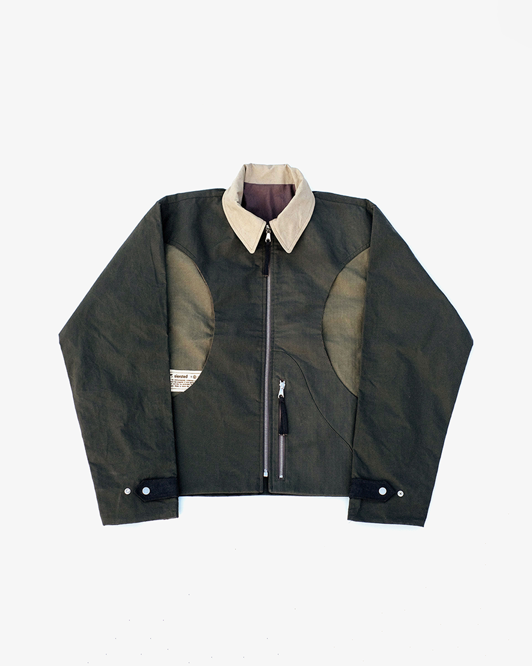 WAXED DOUBLE GREEN RIBSTOP JACKET Siersted