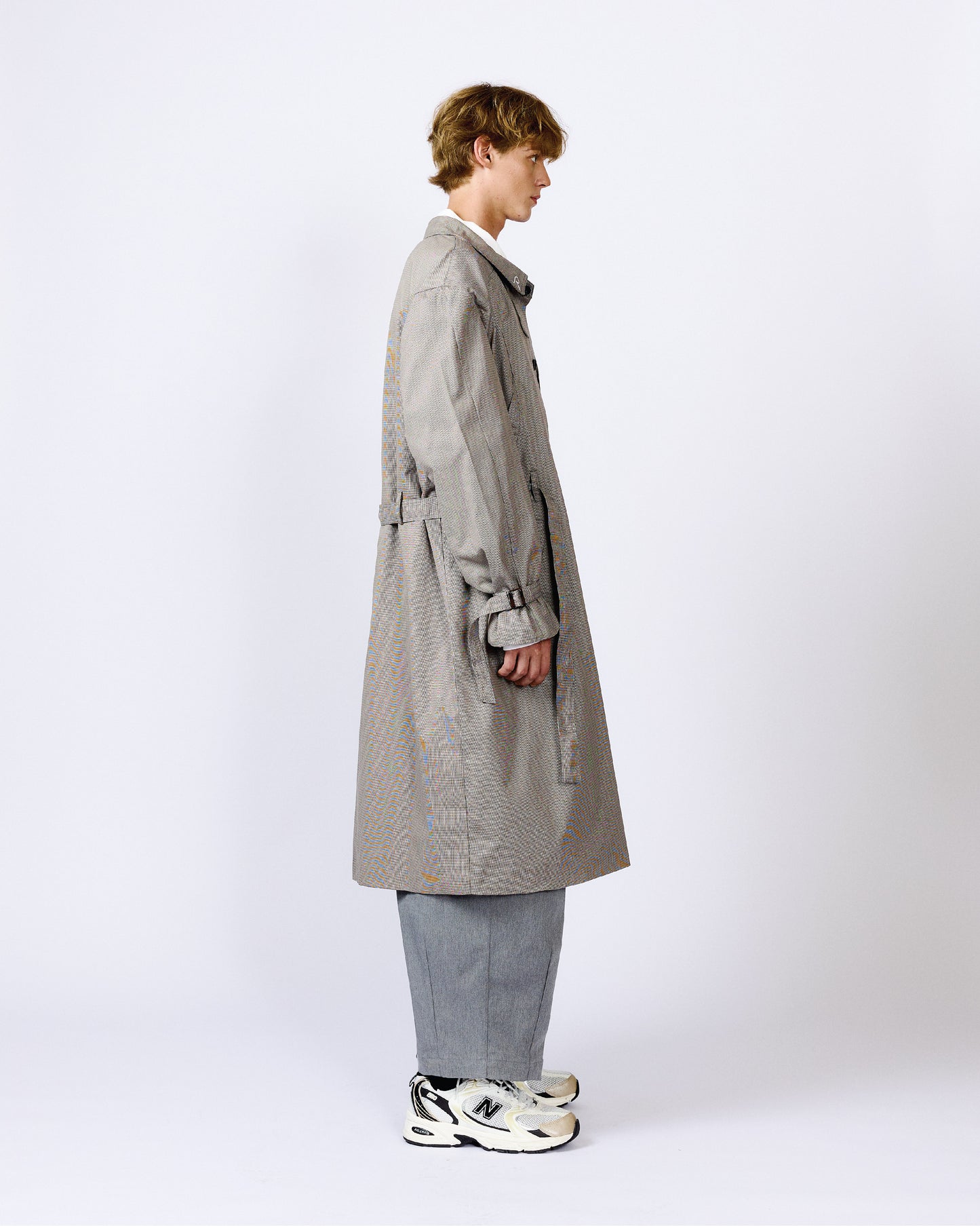 CHECK CURVED SLEEVE TRENCH Renè