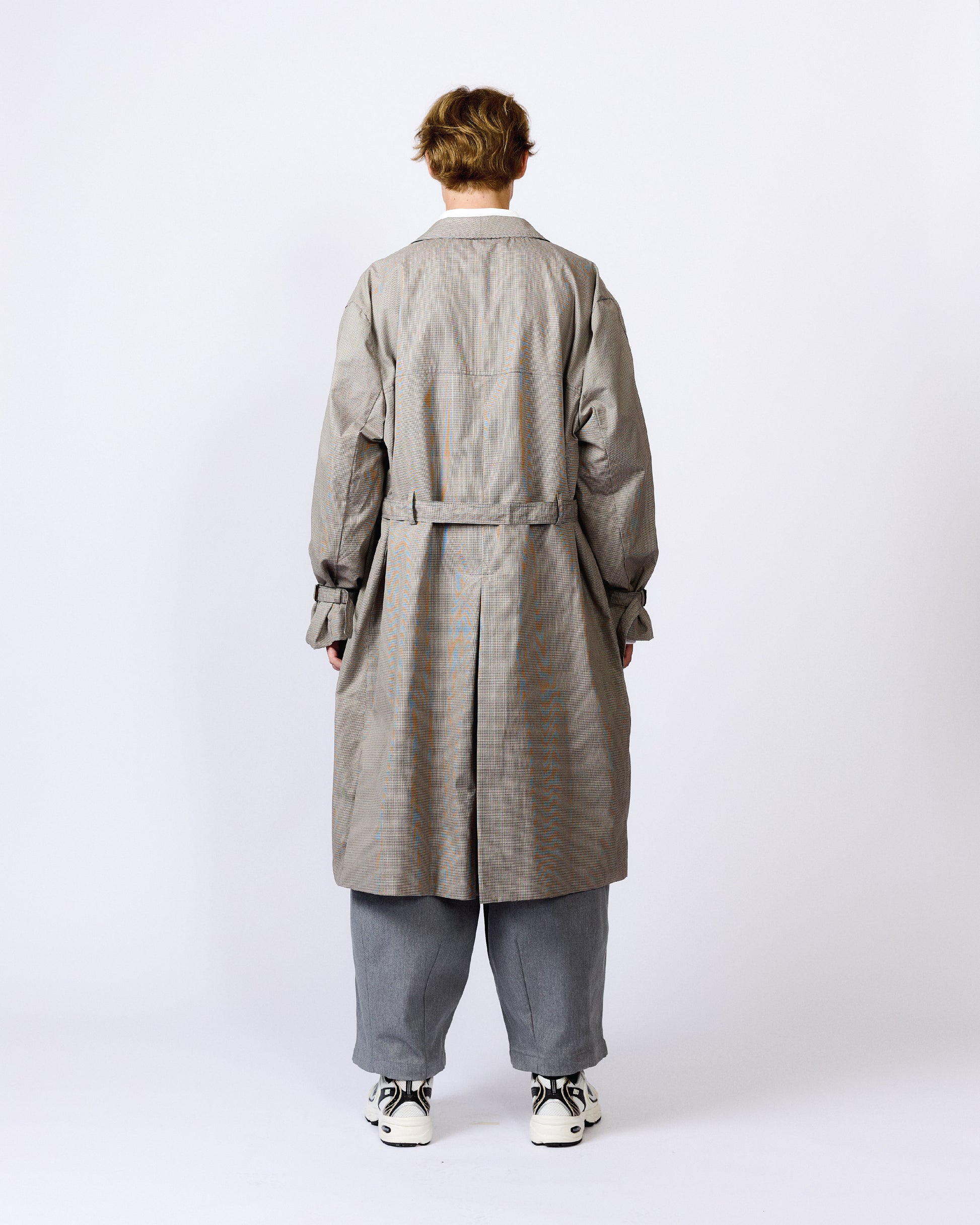 CHECK CURVED SLEEVE TRENCH Renè