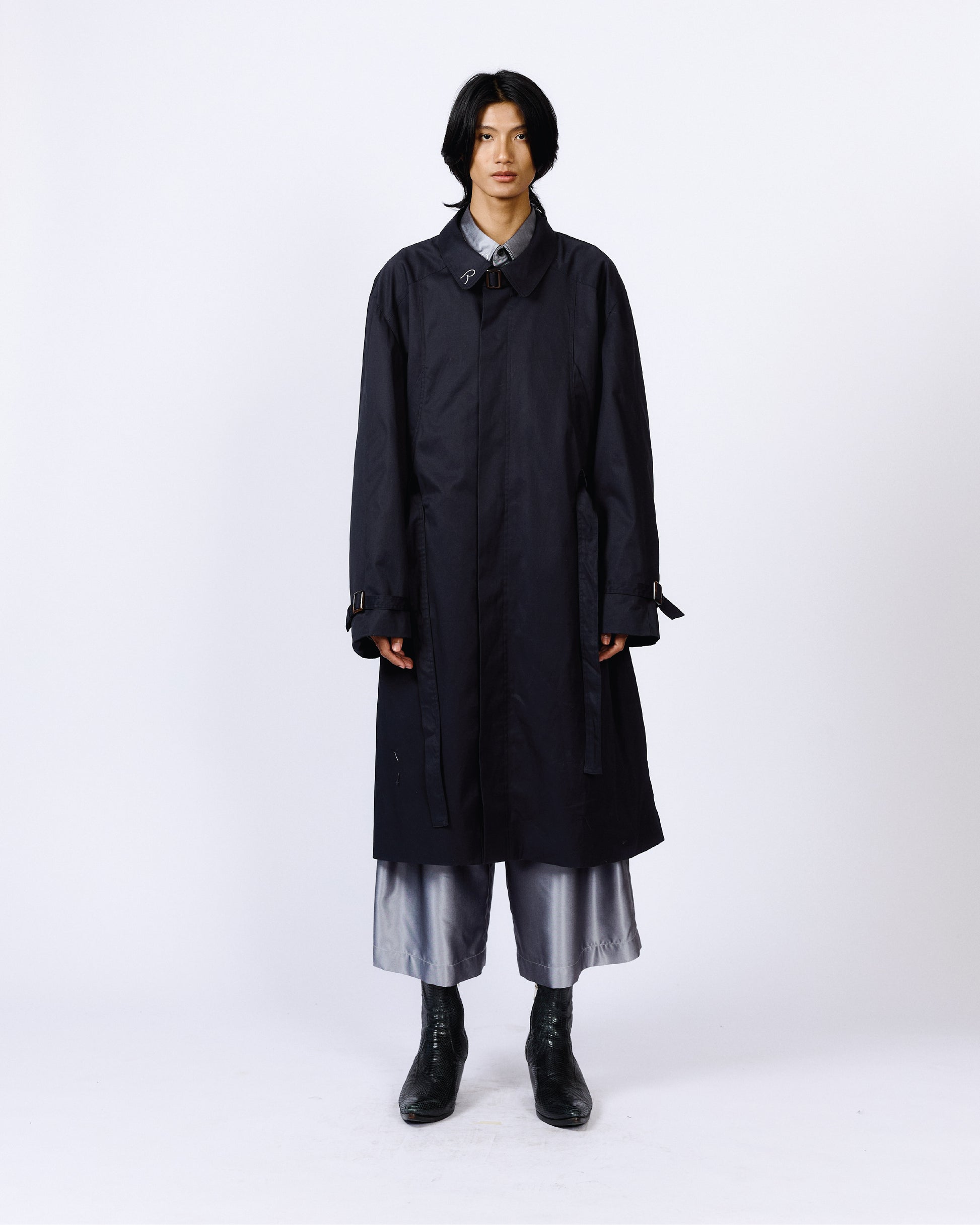 CHECK CURVED SLEEVE TRENCH Renè