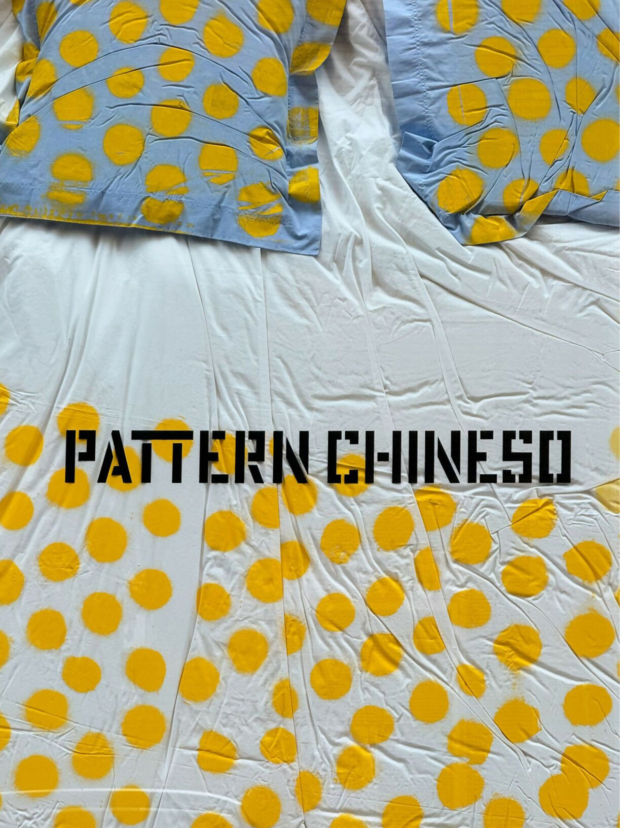 White / Yellow Polka Duvet Studio Stars